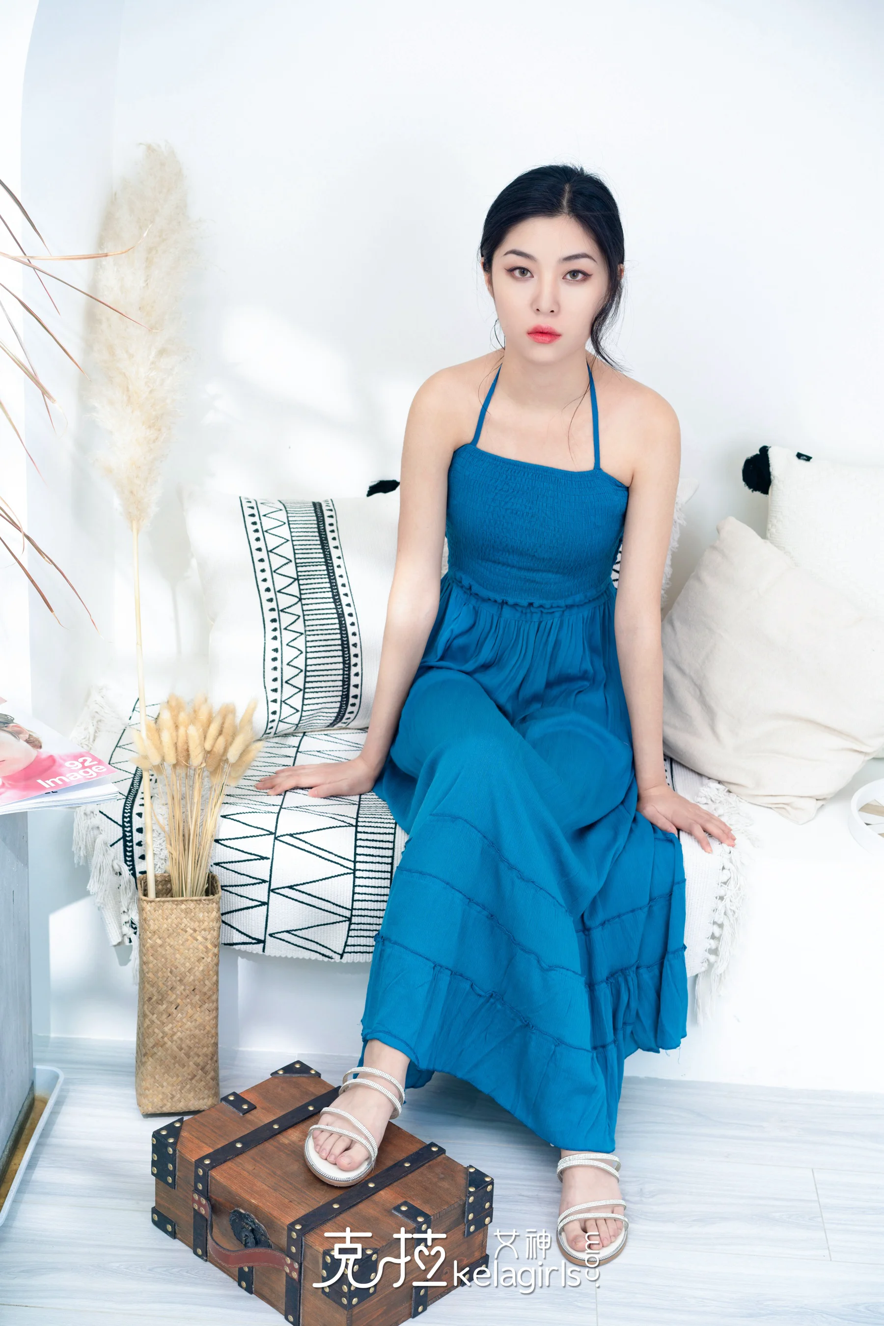 [KeLaGirls克拉女神] 嫩足配美链 楚楚 - 爱照片
