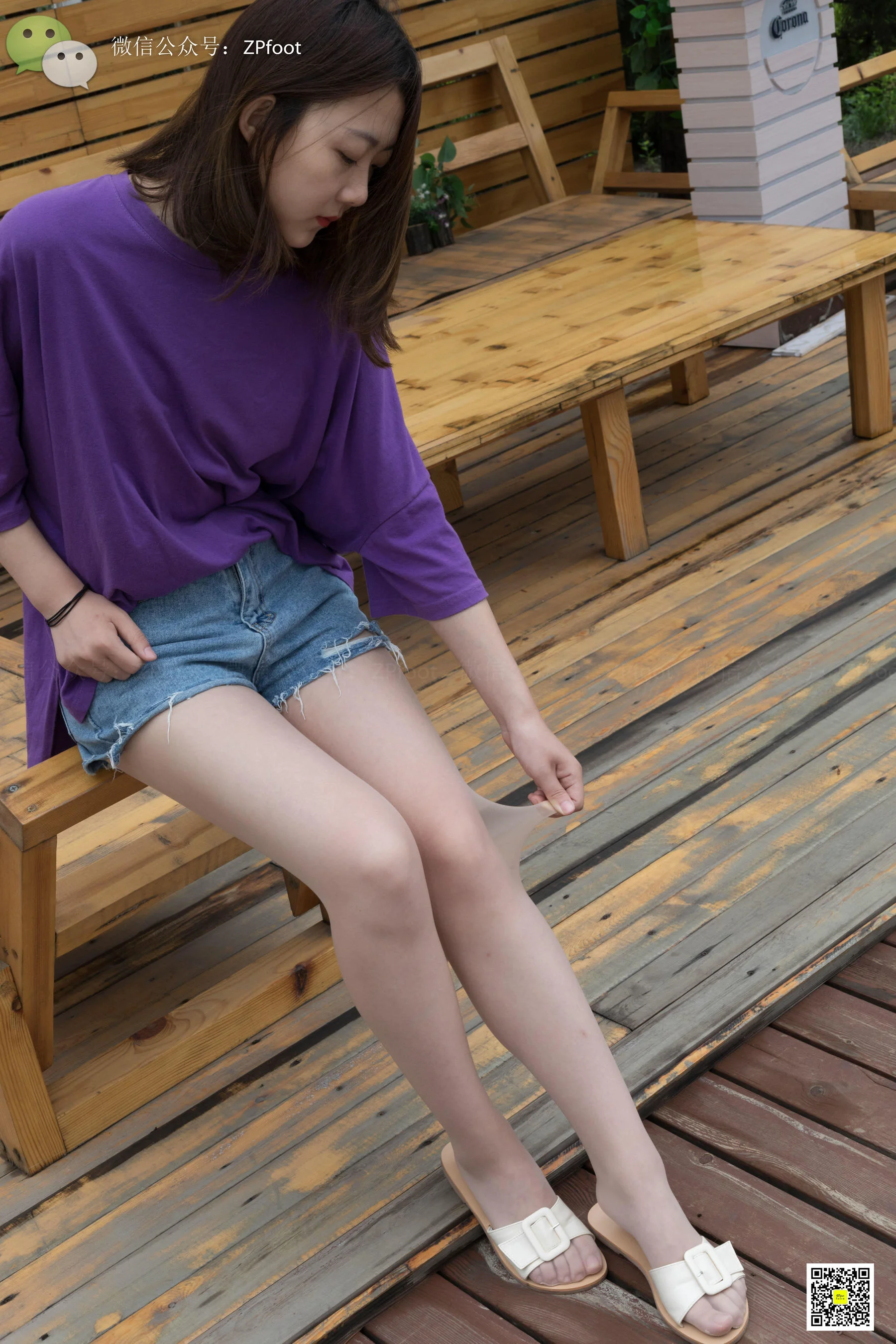[山茶摄影LSS] NO.015 嫩出水的脚丫 写真套图 - 爱照片