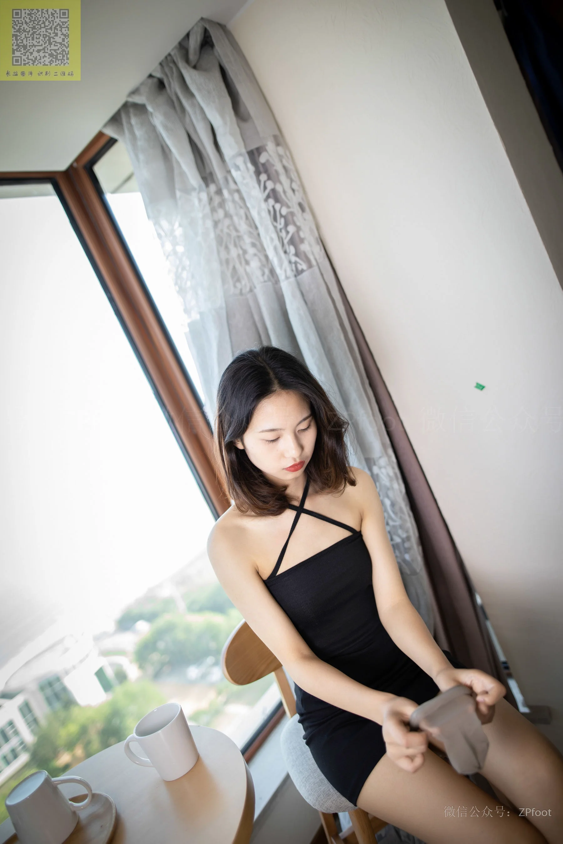 [山茶摄影LSS] NO.146 婷婷 – 筒袜 - 爱照片