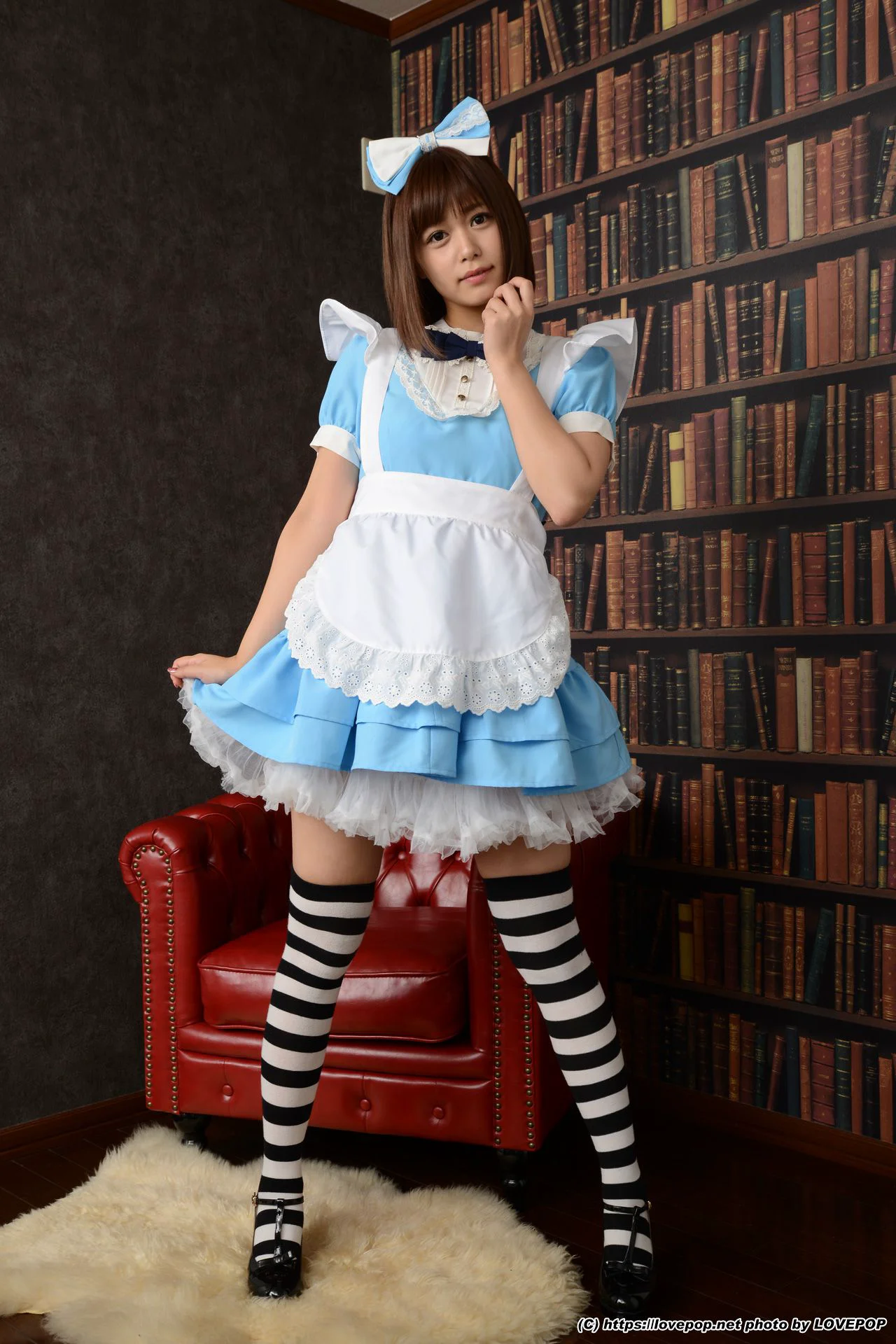 Hikaru Konno 紺野ひかる(绀野光) 女仆 Set06 [LovePop] 写真集 - 爱照片
