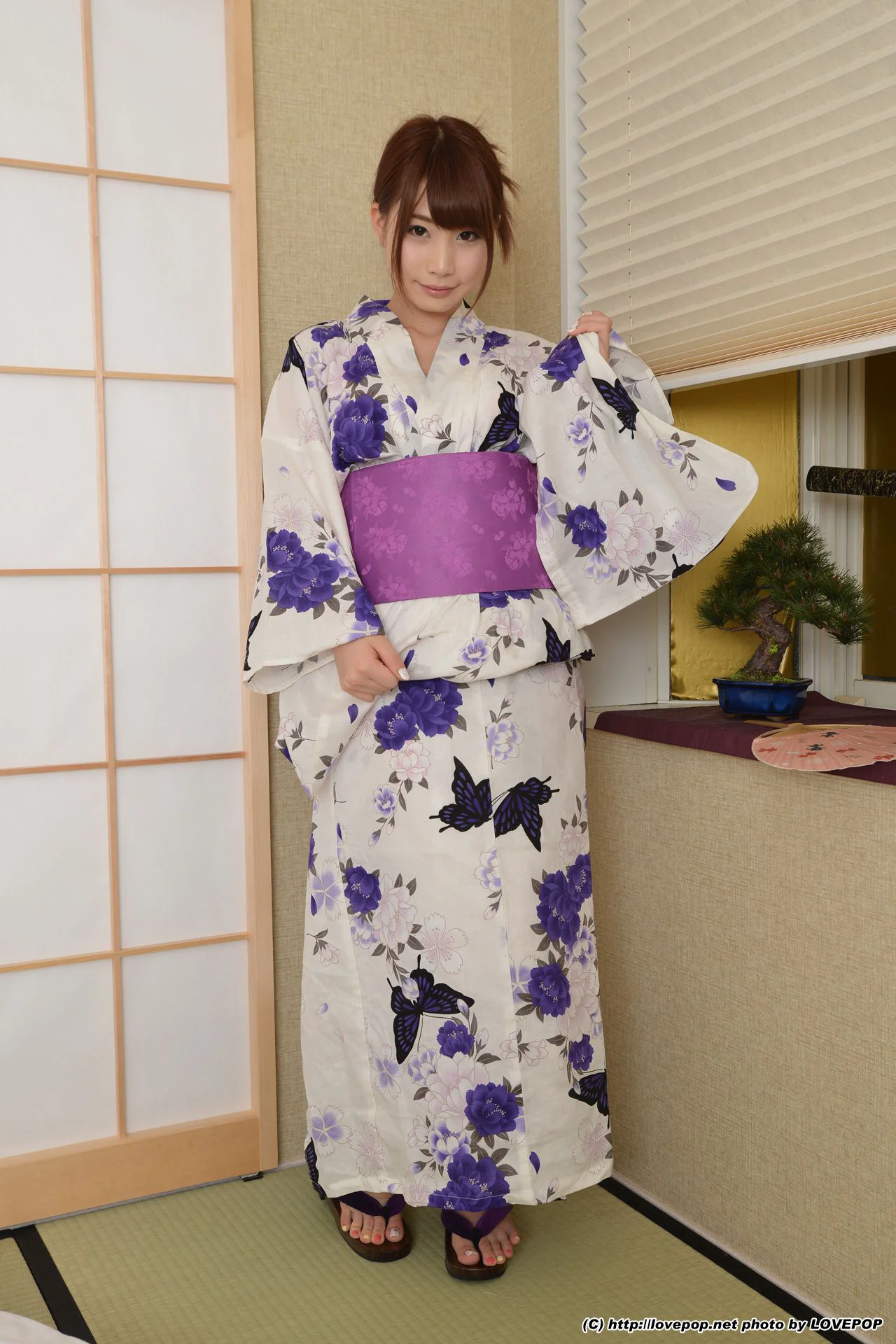 Rui Hasegawa 长谷川留衣/長谷川るい Set3 和服 [LovePop] 写真集 - 爱照片