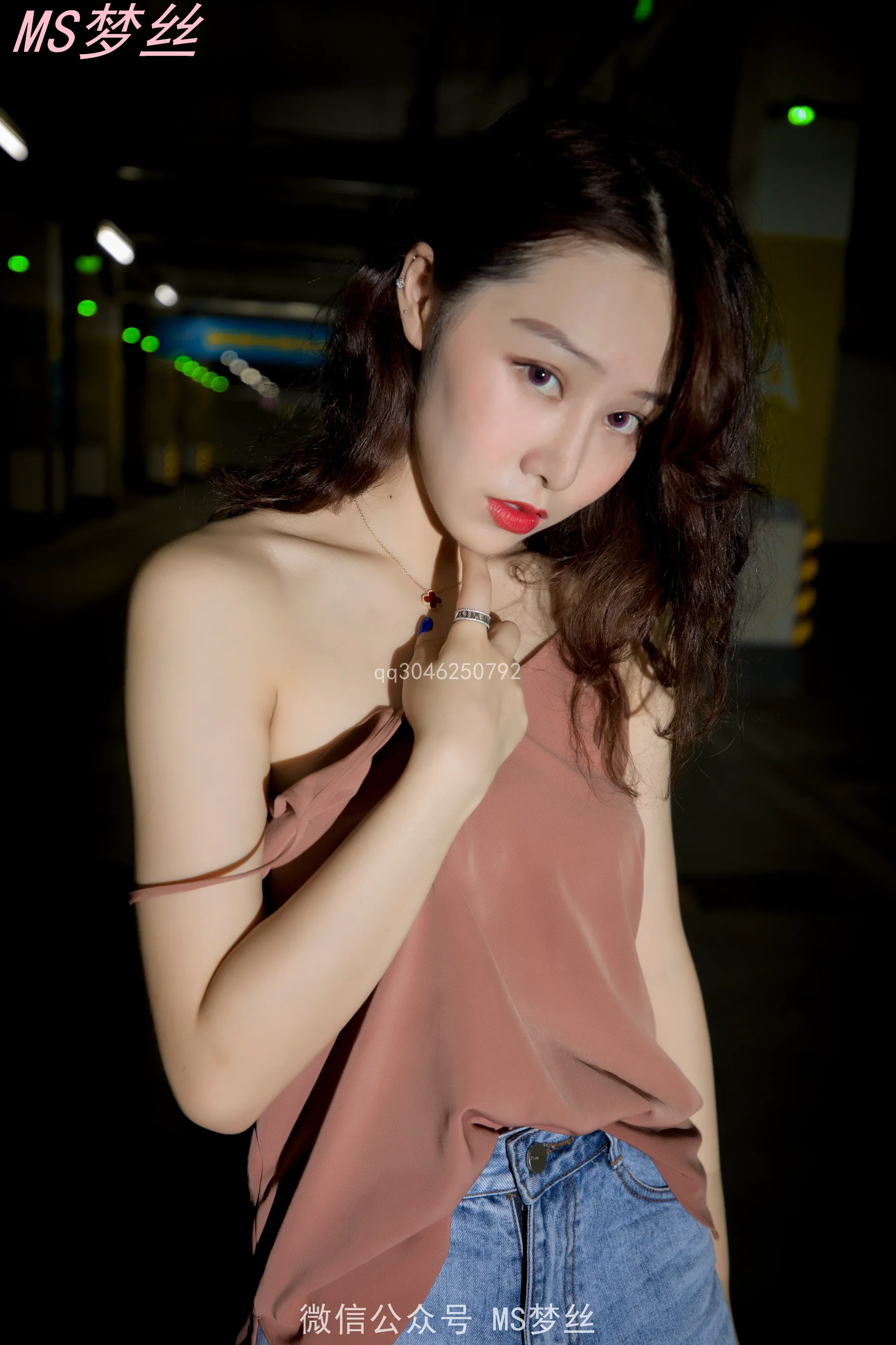 [MSLASS梦丝女神] No.003 小朱茵 - 爱照片
