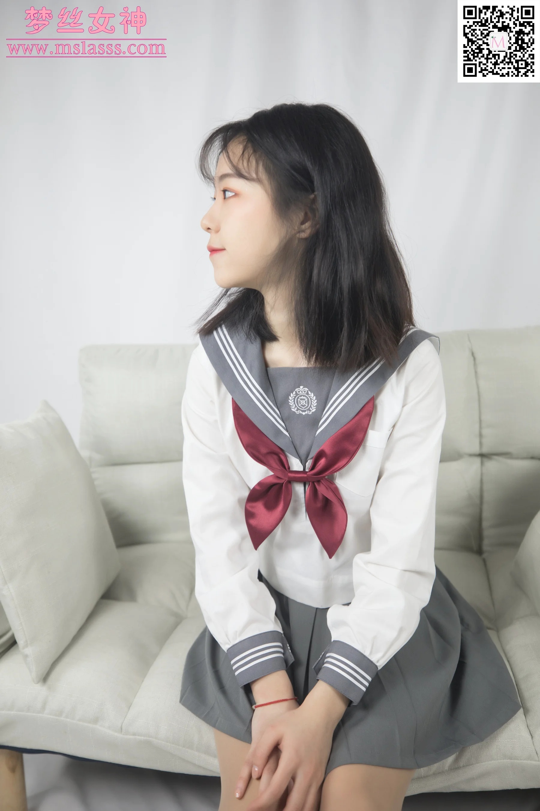 [MSLASS梦丝女神] No.094 奶味小仙女 初恋的味道 - 爱照片
