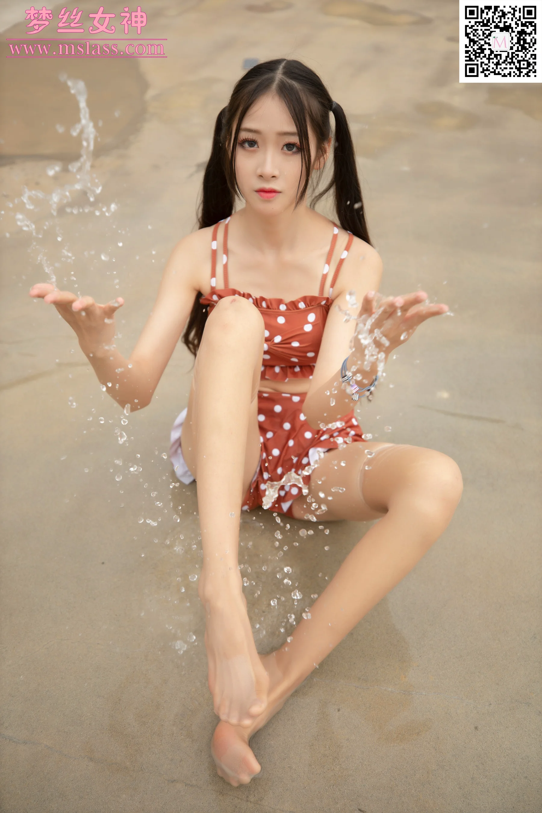 [MSLASS梦丝女神] No.131 诗琪 泳池派对 - 爱照片
