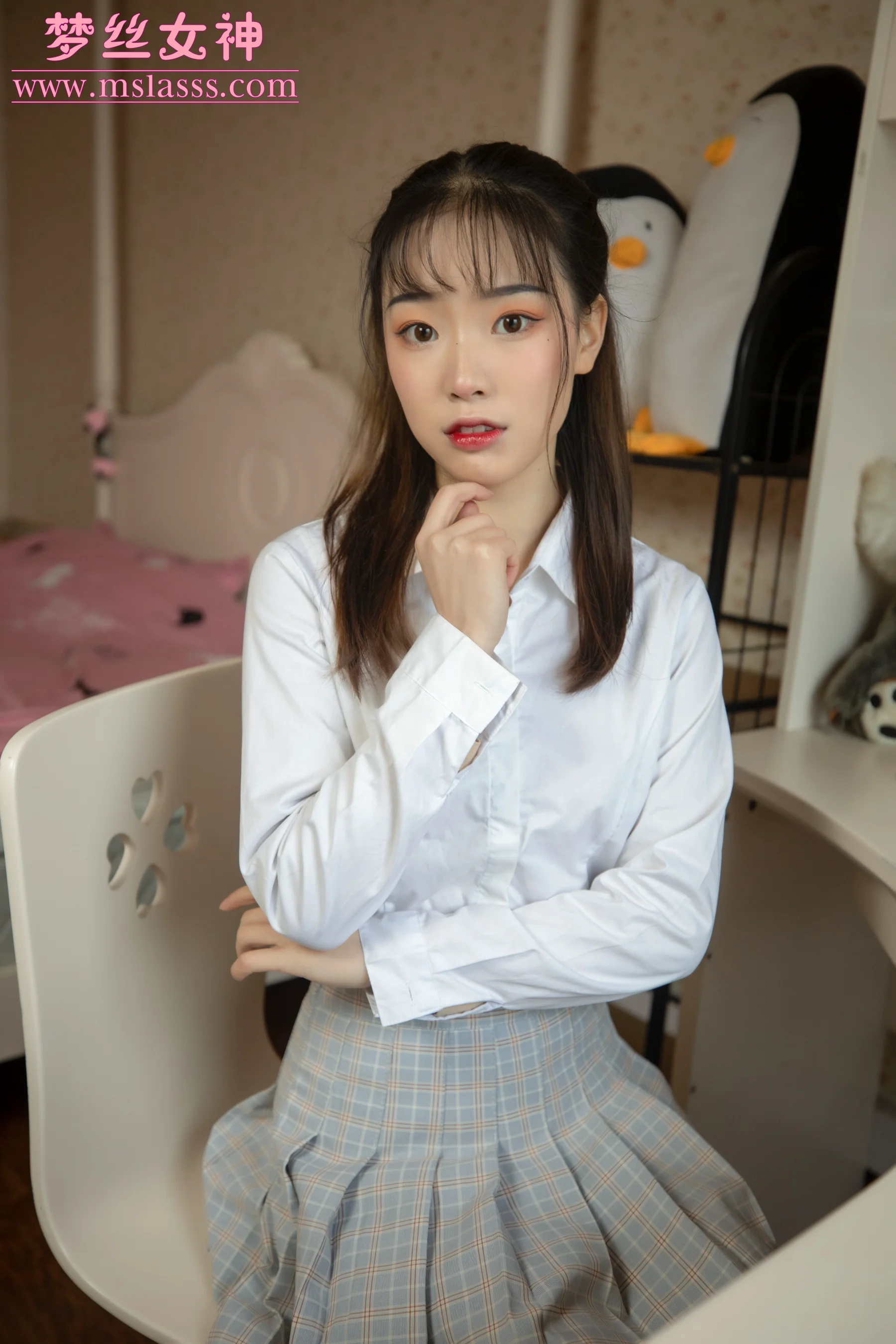 [MSLASS梦丝女神] No.153 张琪瑛 新模女神 - 爱照片