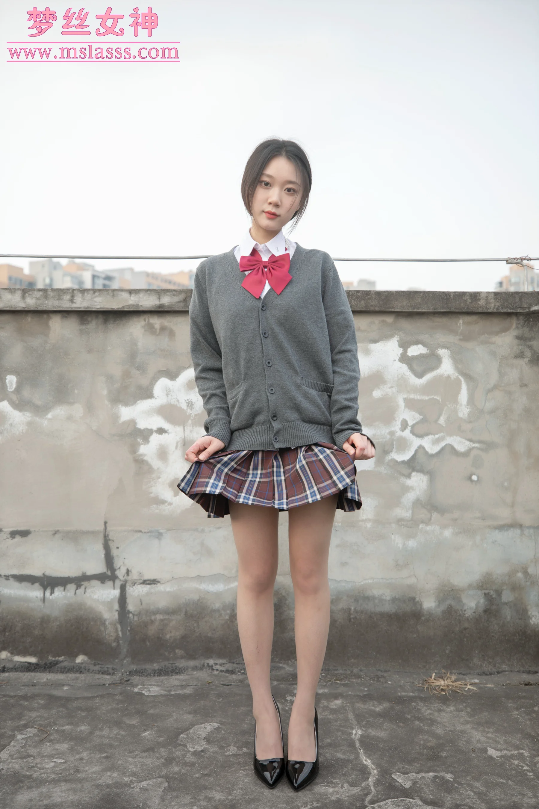 [MSLASS梦丝女神] No.154 刘灵嘉 新女神 - 爱照片
