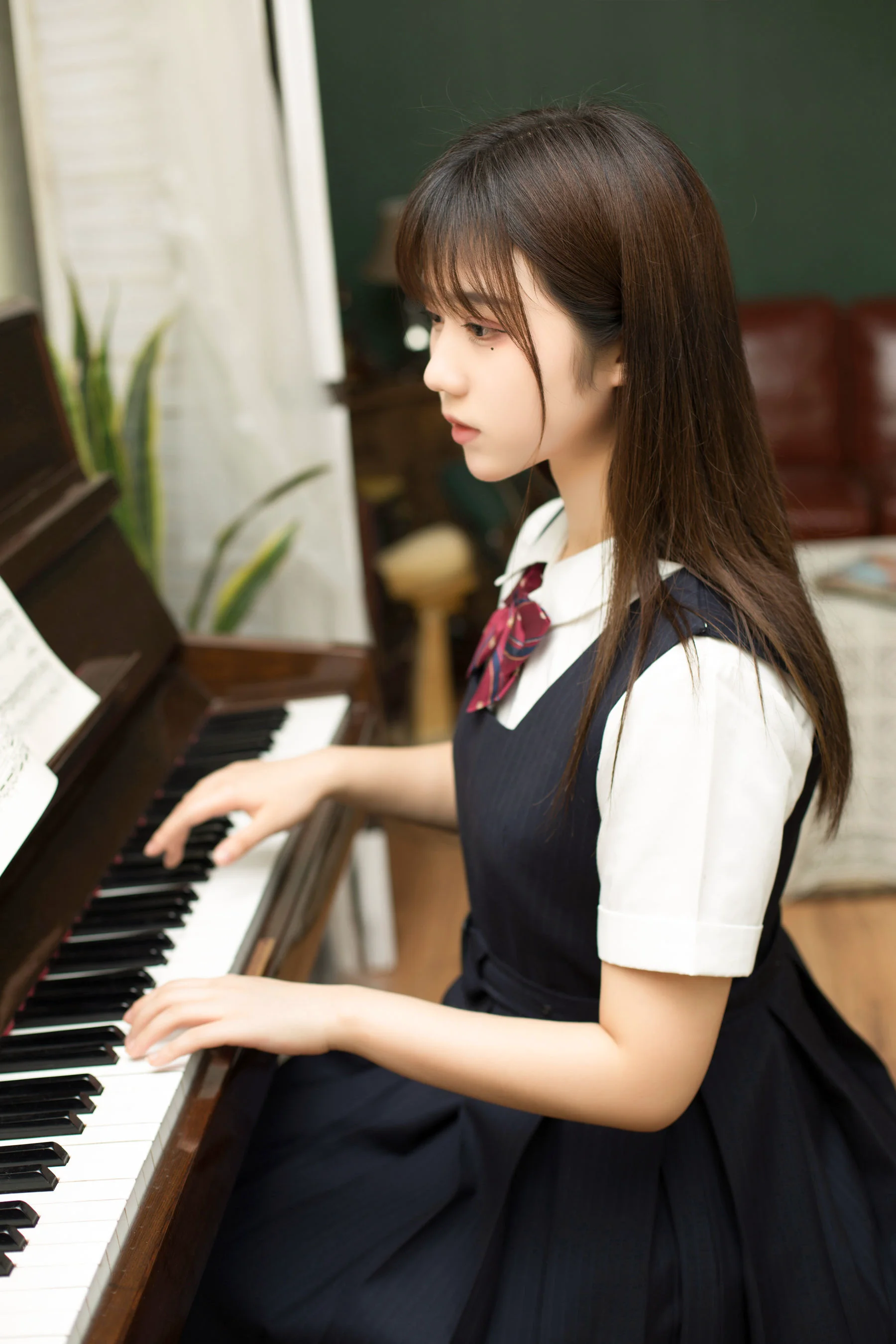 《文静学妹》 [喵糖映画] VOL.004 写真集 - 爱照片