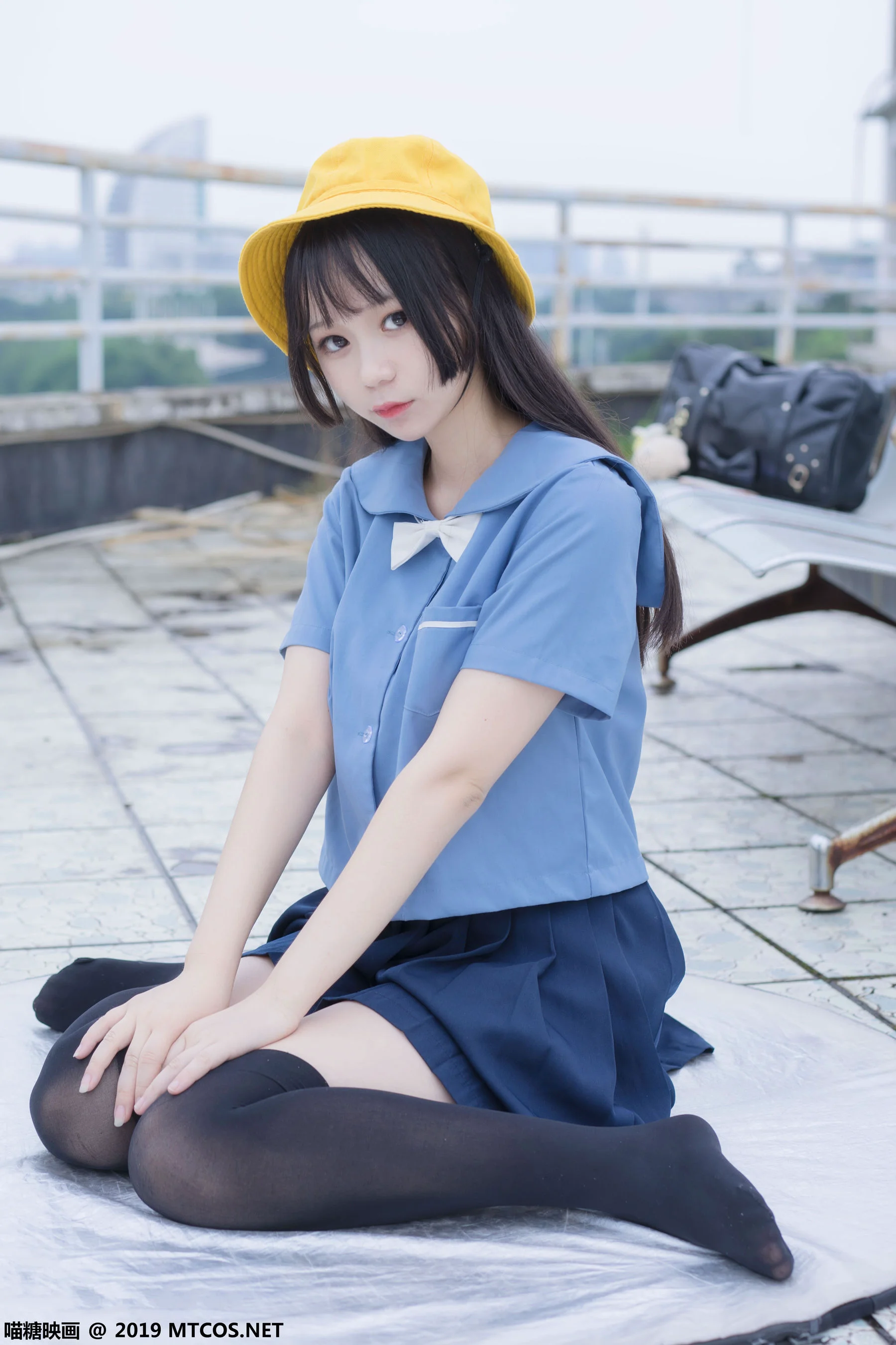 《小黄帽女孩》 [喵糖映画] VOL.070 写真集 - 爱照片