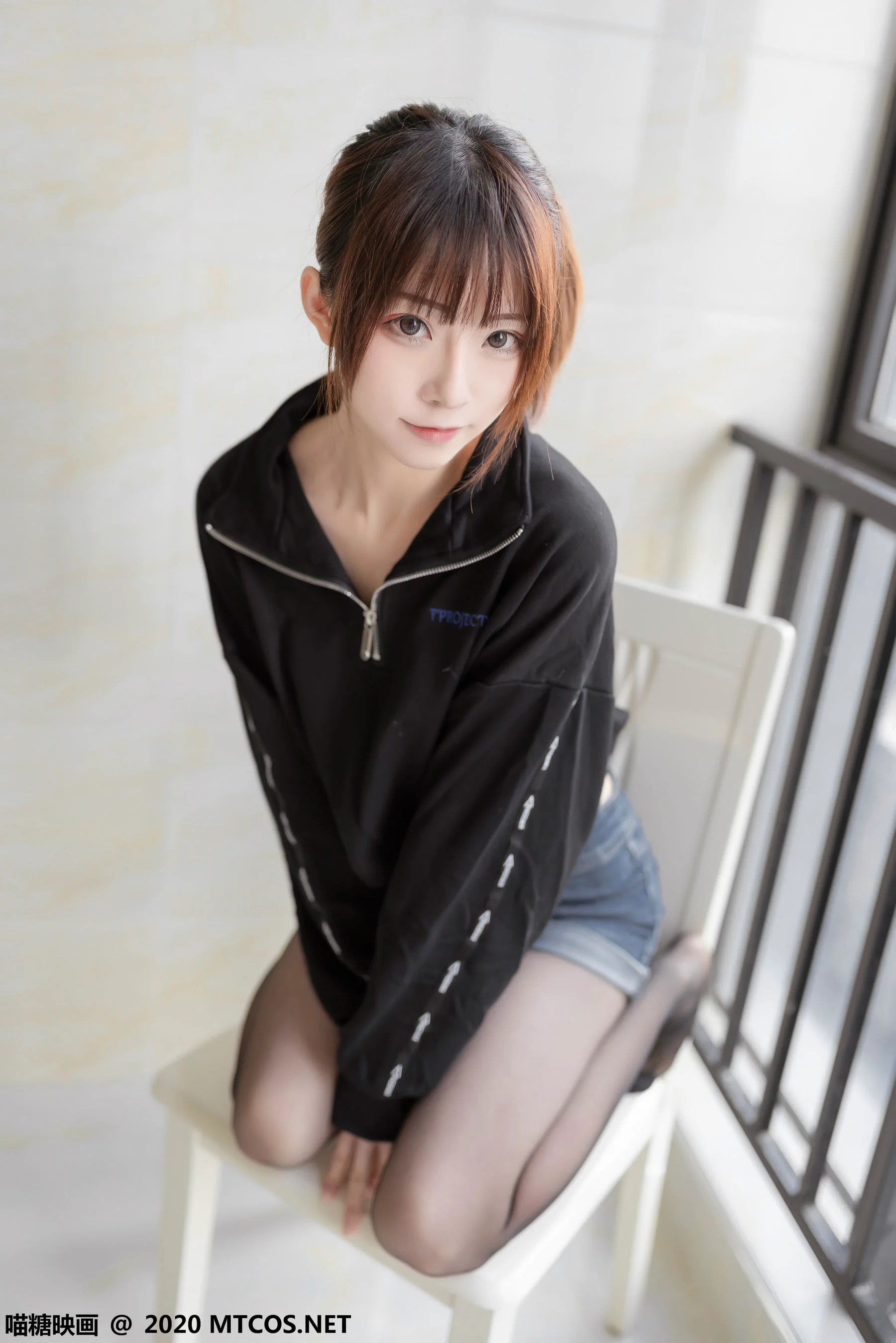 [喵糖映画] VOL.166 《单马尾女孩》 写真集 - 爱照片