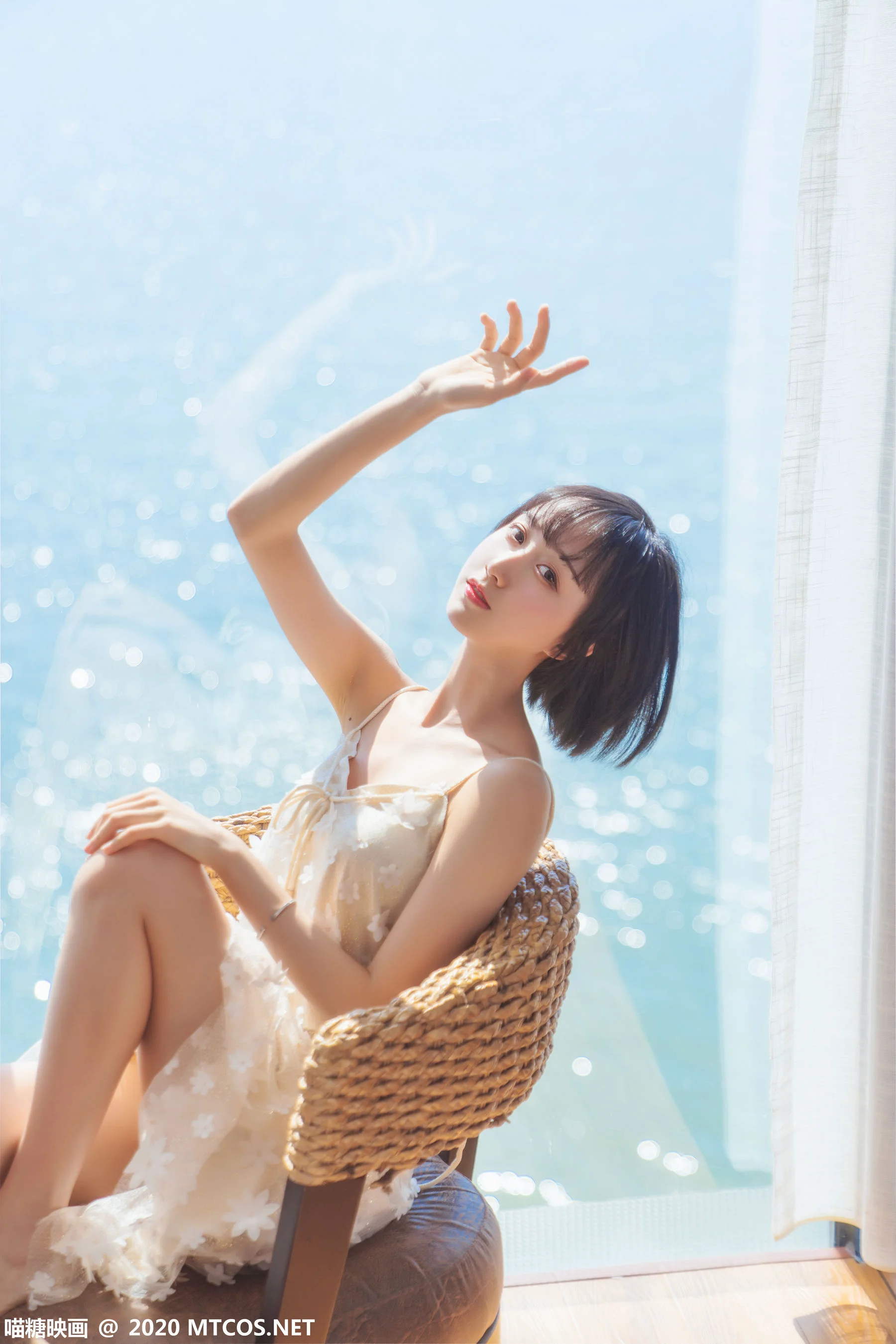 [喵糖映画] VOL.201 《暖阳的海》 写真集 - 爱照片