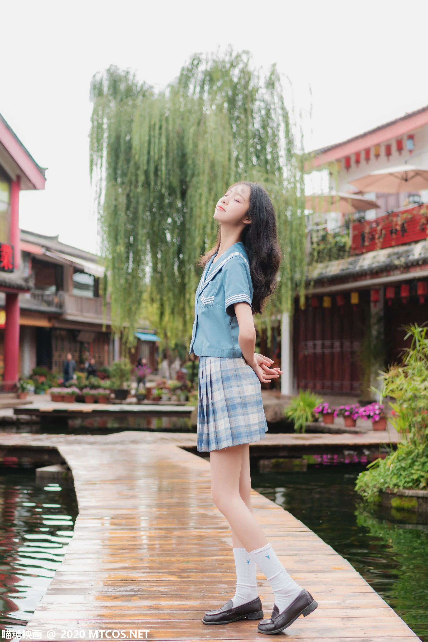 [喵糖映画] VOL.257 《夏日制服》 写真集 - 爱照片