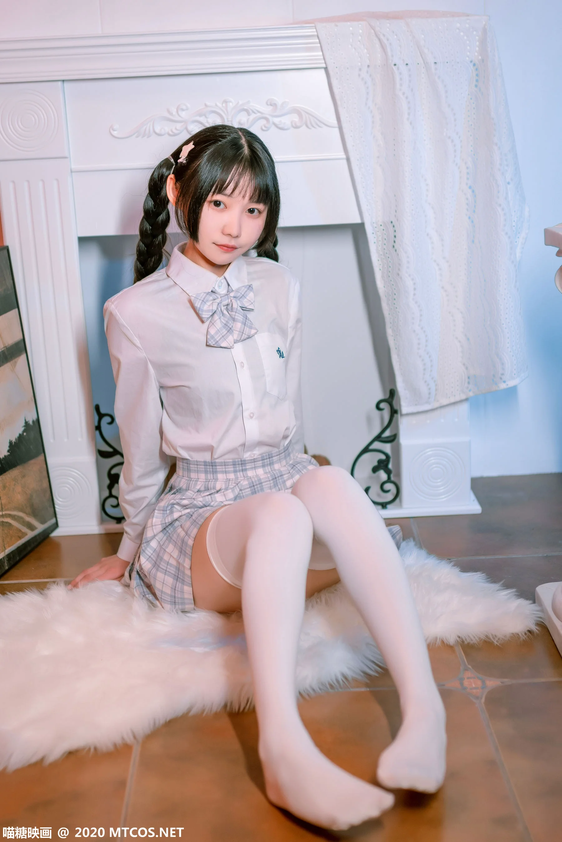 [喵糖映画] VOL.278 学院妹妹 写真集 - 爱照片