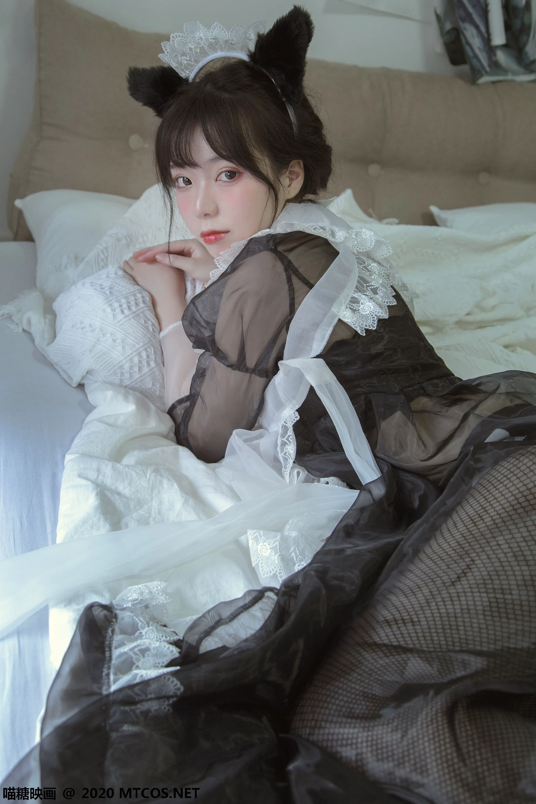 [喵糖映画] VOL.317 海棠女仆 写真集 - 爱照片