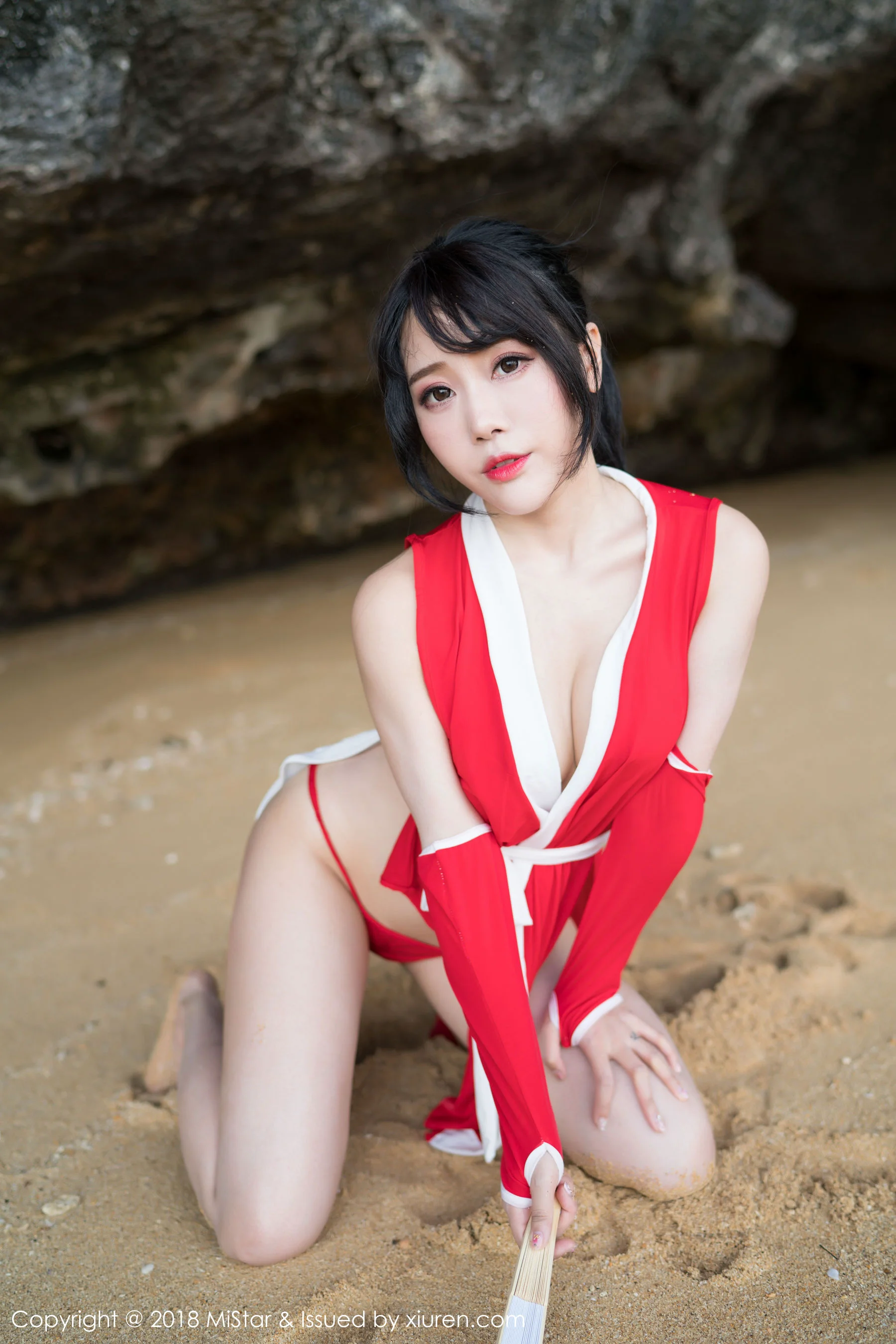 兜豆靓Youlina《外拍COS不知火舞与DVA》 [魅妍社MiStar] VOL.215 写真集 - 爱照片