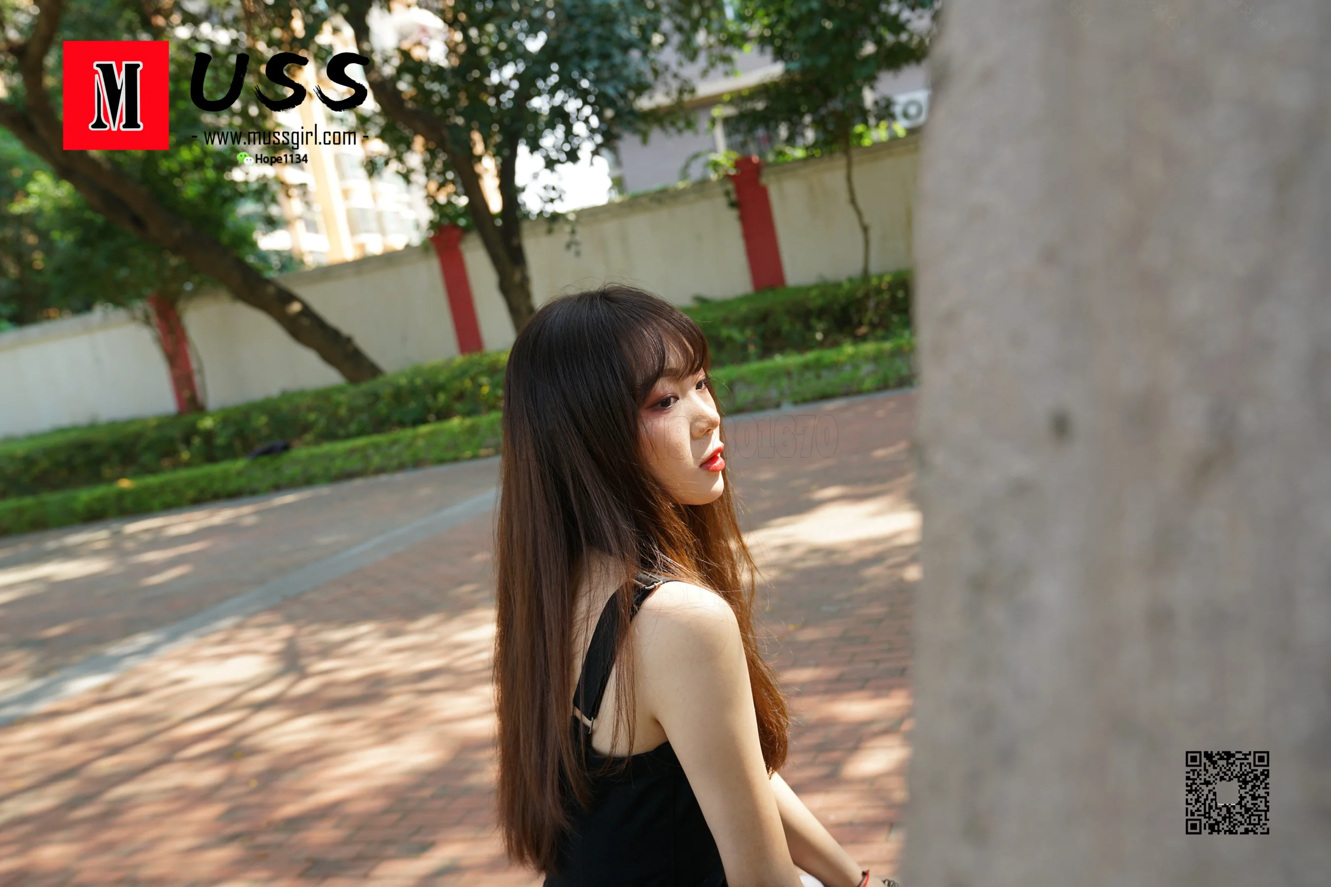[MussGirl慕丝女郎] No.077 韩系美少女兼年级第一学霸妹妹瑶瑶清纯校园写真（2.3） - 爱照片