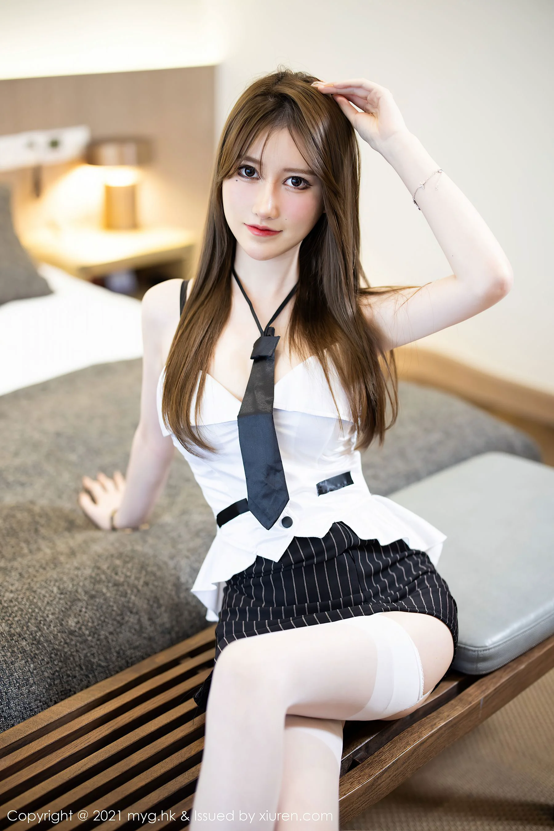 [美媛馆MyGirl] Vol.571 美桃酱 – 杭州旅拍写真 - 爱照片