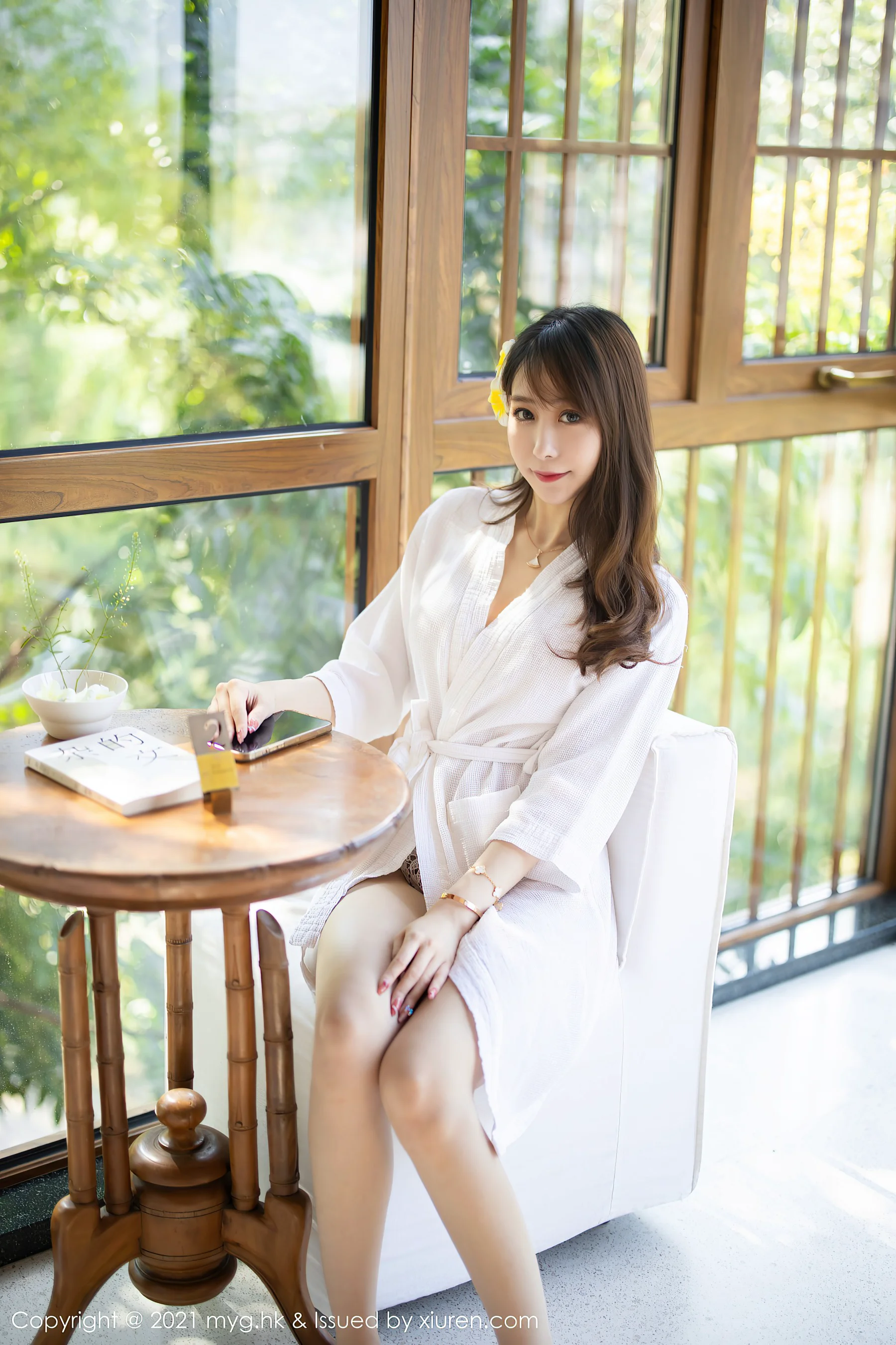 [MyGirl美媛馆] VOL.613 水水er 内衣旅拍 - 爱照片
