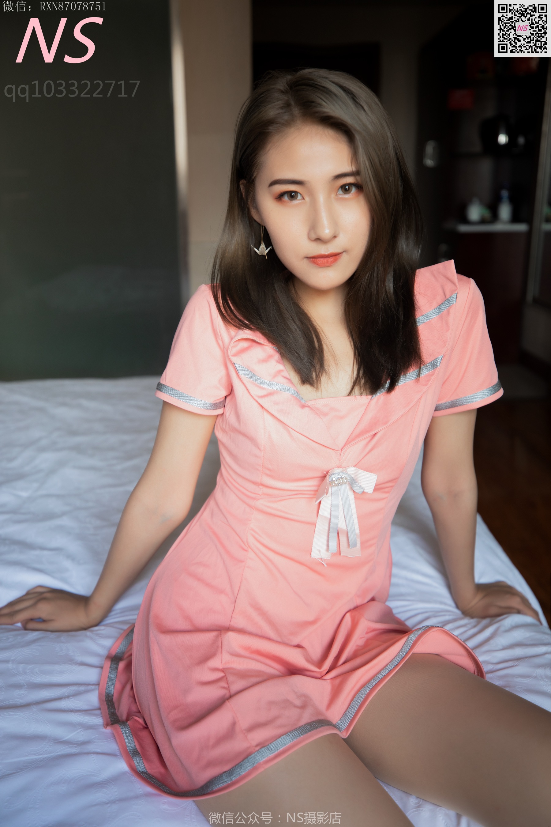 [纳丝摄影] NO.172 小允儿 粉嫩睡裙 - 爱照片