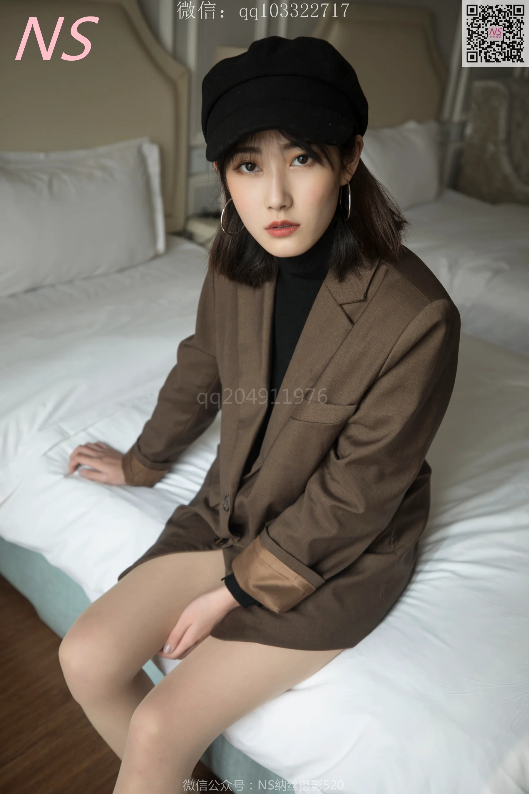 [纳丝摄影] NO.176 小鹿鹿 丝袜的欧美范 - 爱照片