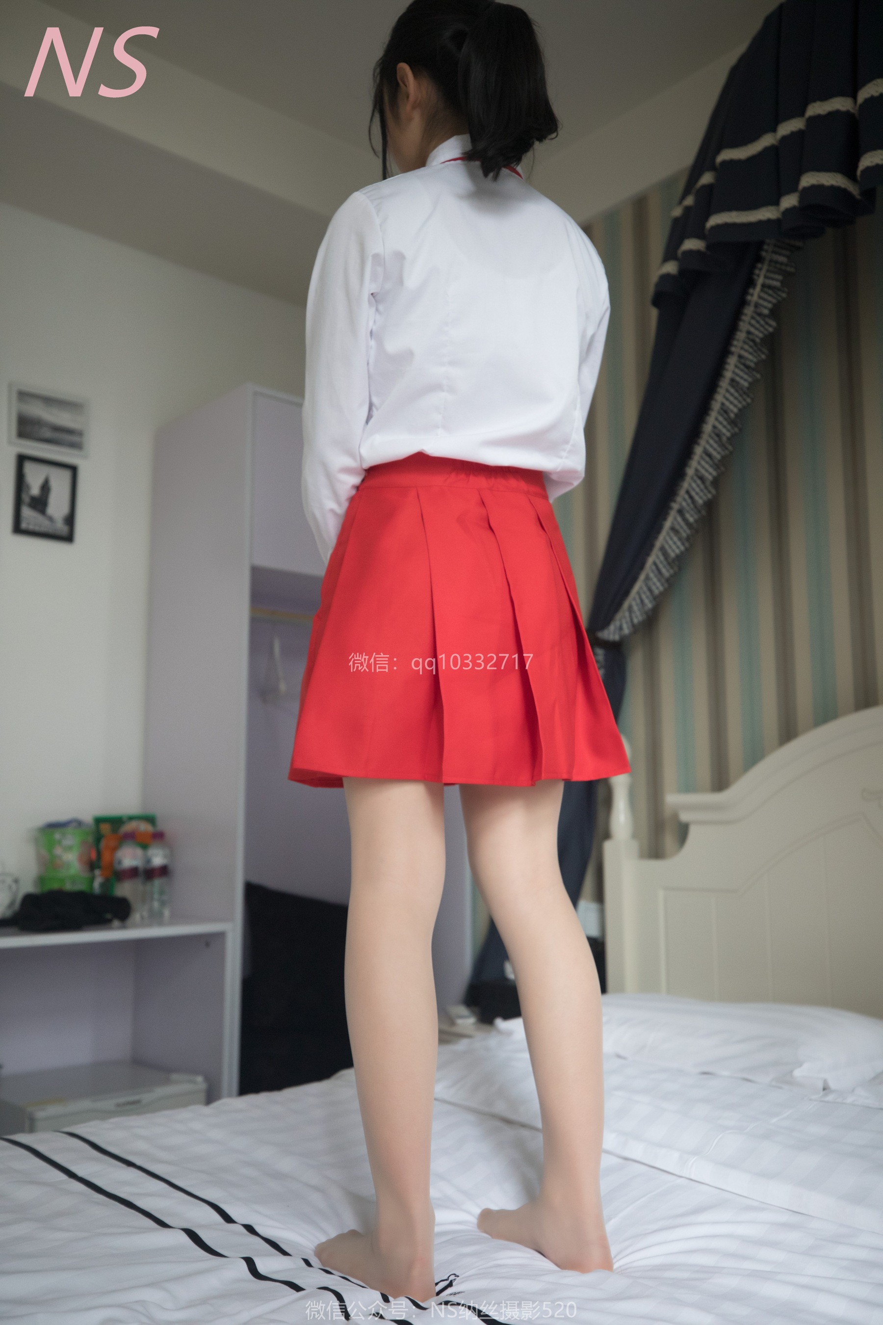 [纳丝摄影] NO.181 小莉 可爱学妹JK制服 - 爱照片