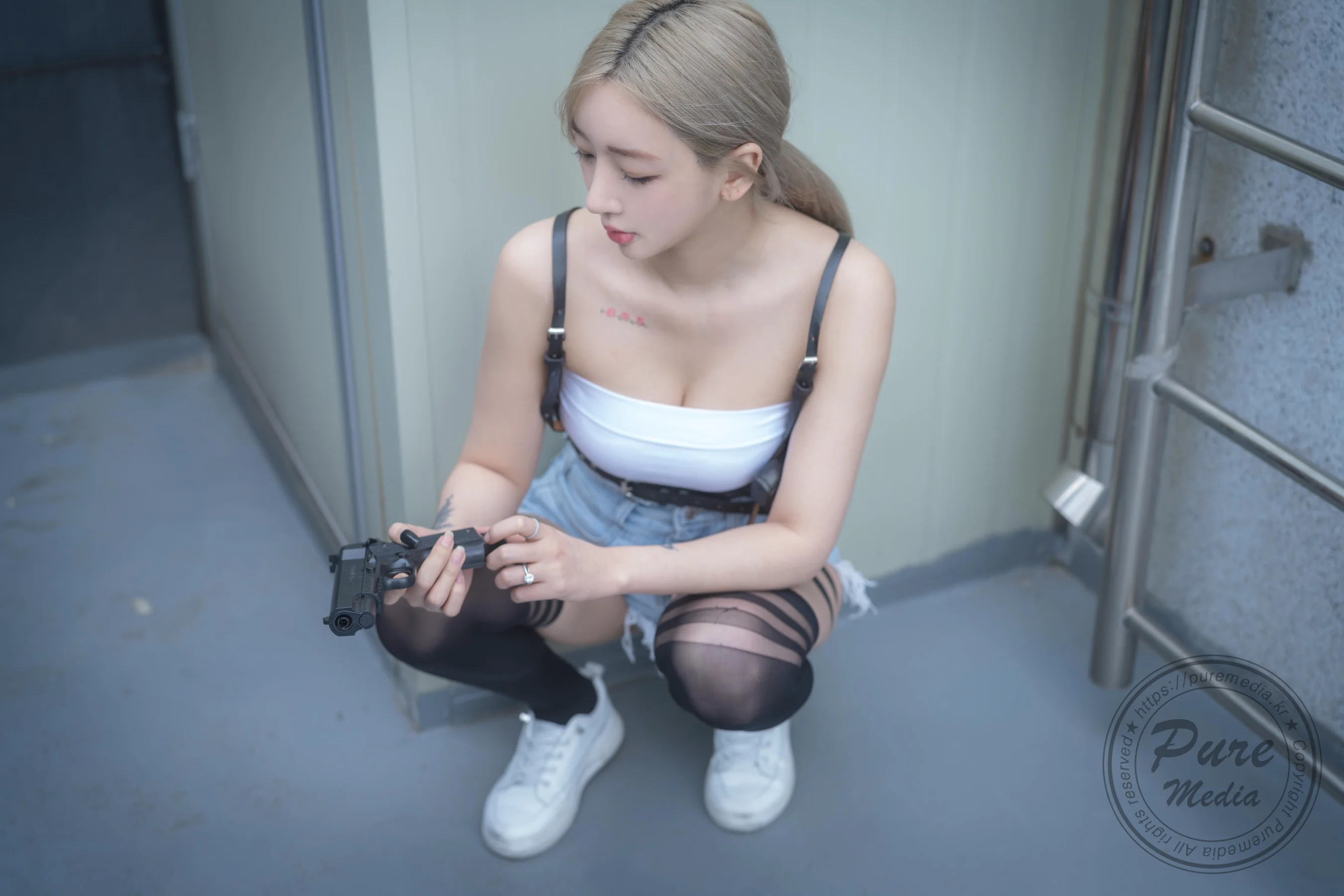 [Pure Media] Vol.259 Jia (지아) – Who R@ped The Girl Detective - 爱照片