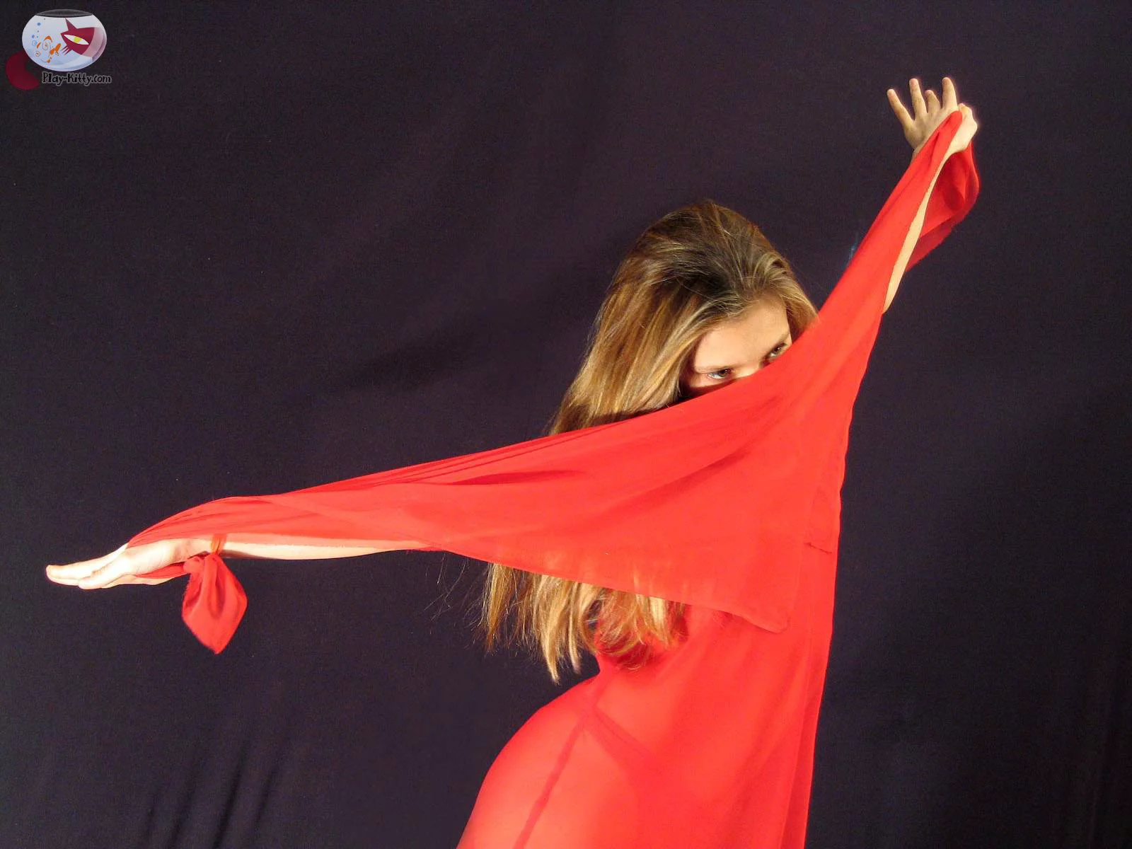 Play Kitty Set 049 Lady in Red - 爱照片
