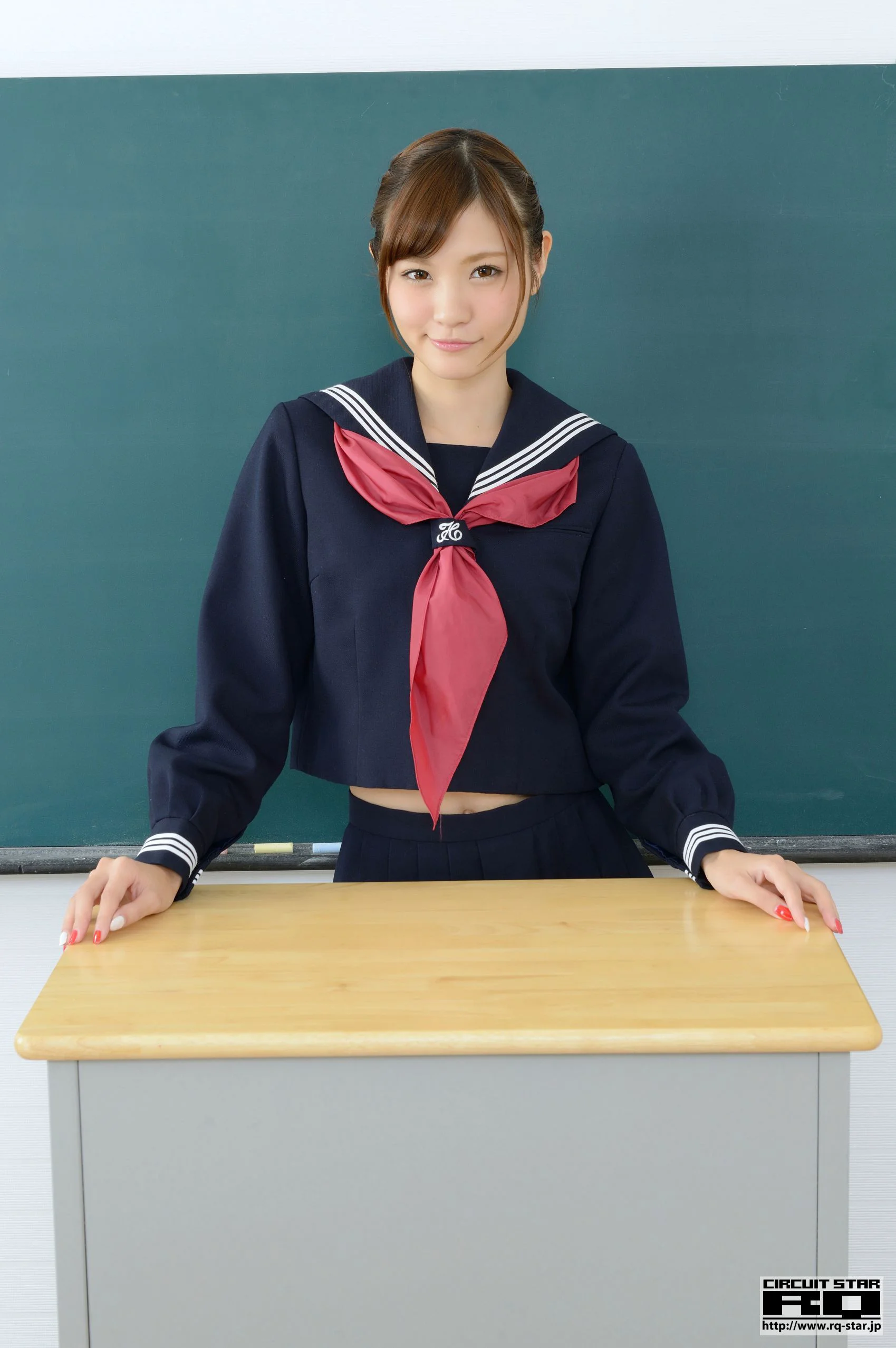[RQ-STAR] NO.00876 神咲はるか School Girl 校服 写真集 - 爱照片