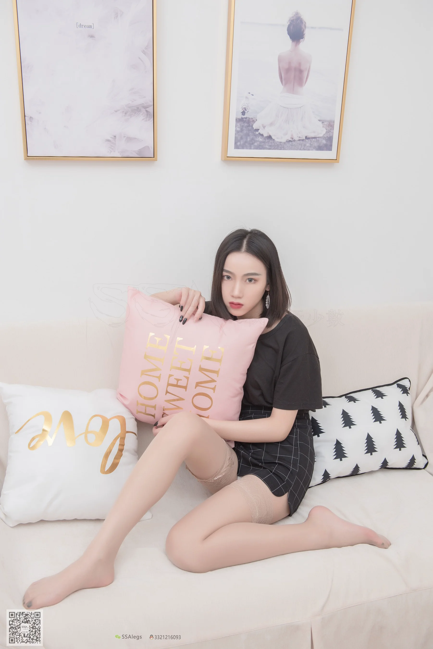 [SSA丝社] No.031 大大 – 邻家美腿大大的长筒肉丝 - 爱照片