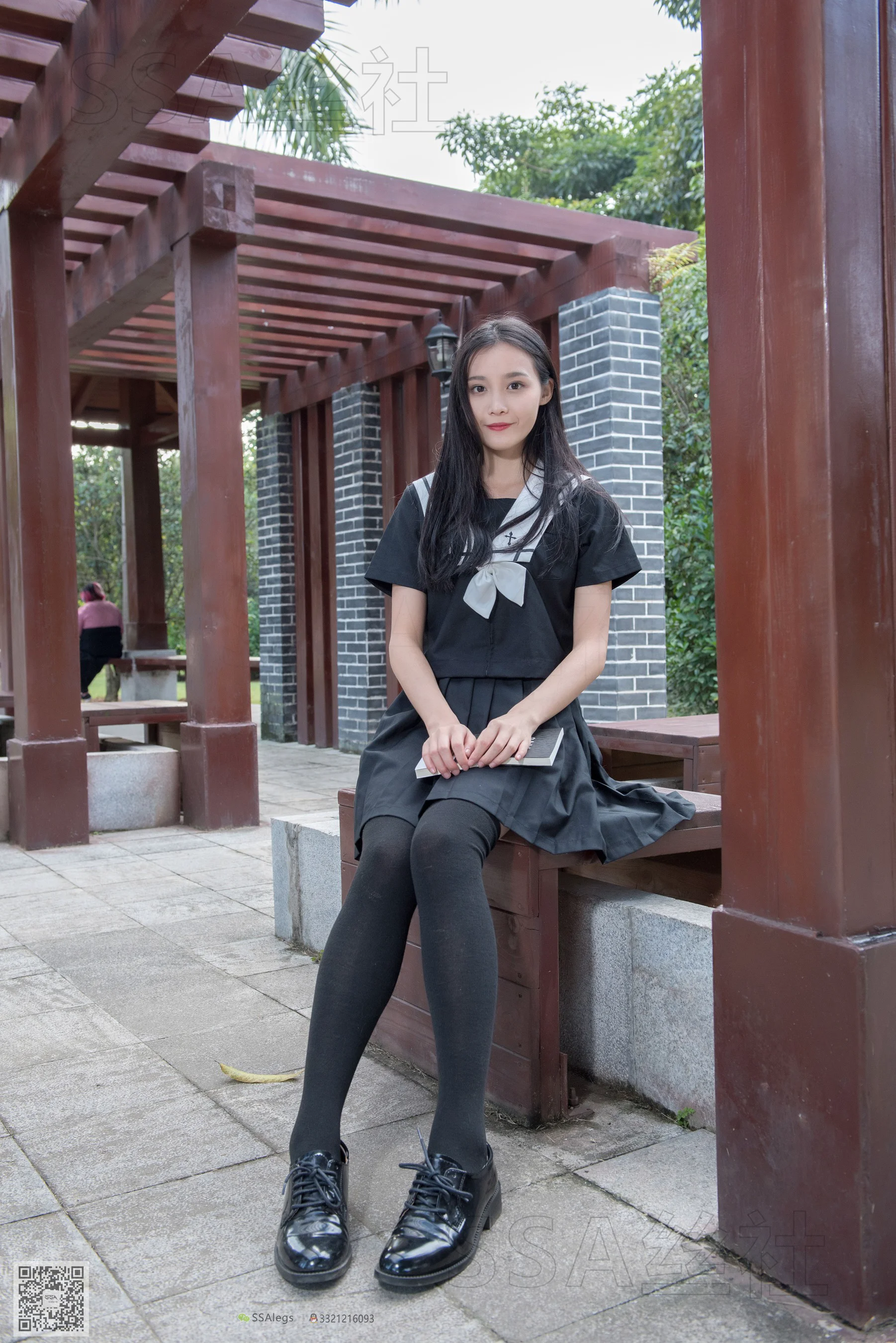 [SSA丝社] No.060 君君 – JK制服游公园 - 爱照片