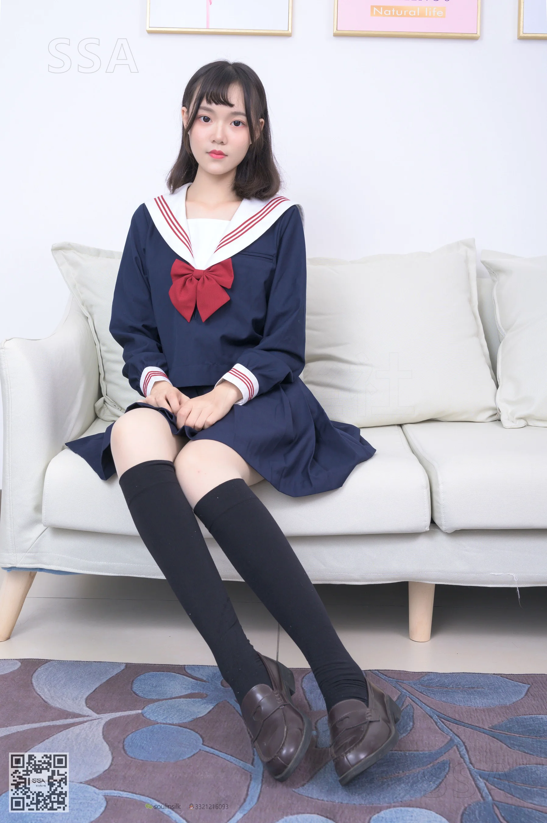 [SSA丝社] No.213 阳阳 – 阳光少女jk制服（上） - 爱照片