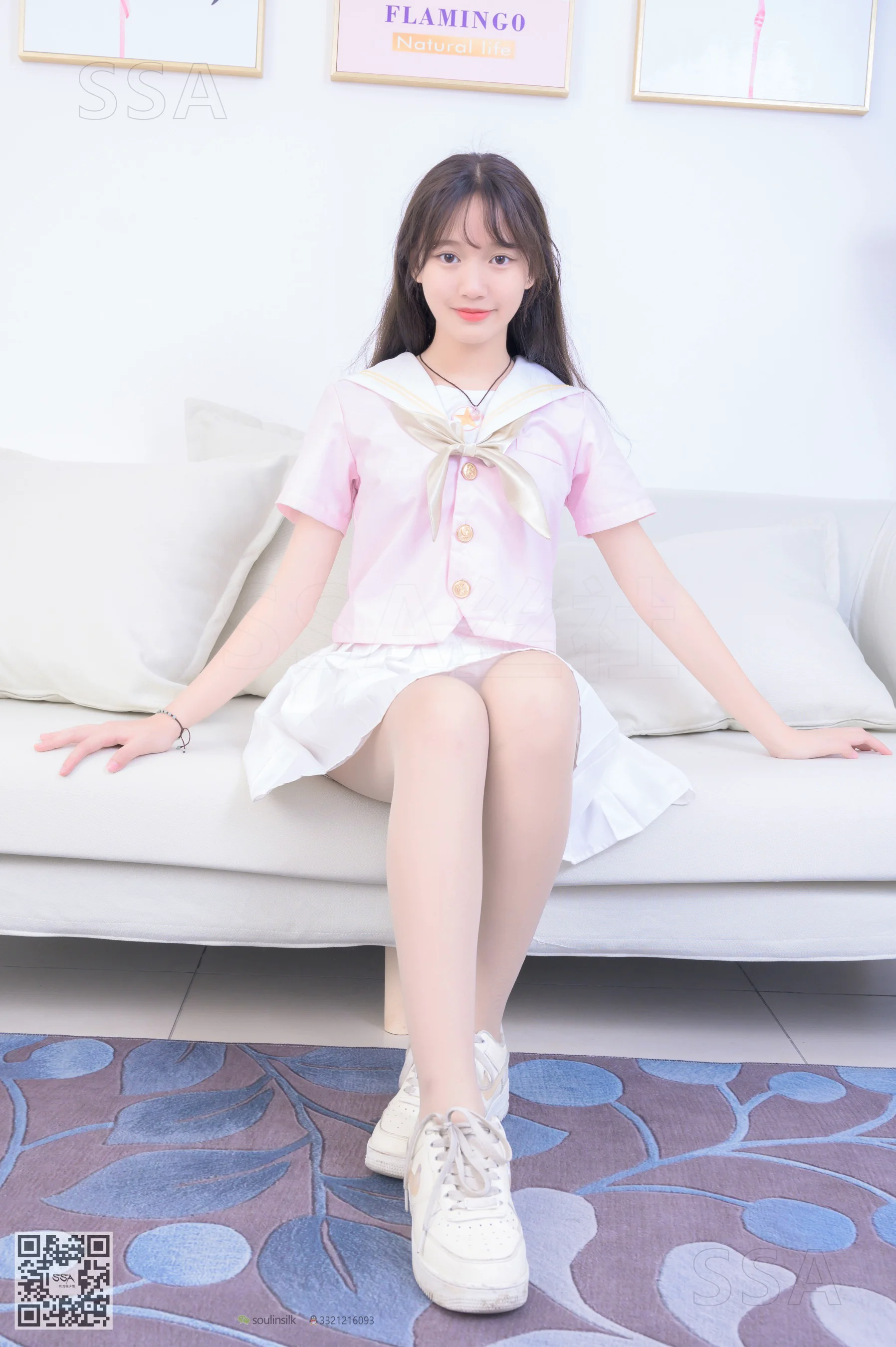 [SSA丝社] No.236 宝宝 – 花季少女的JK制服 - 爱照片