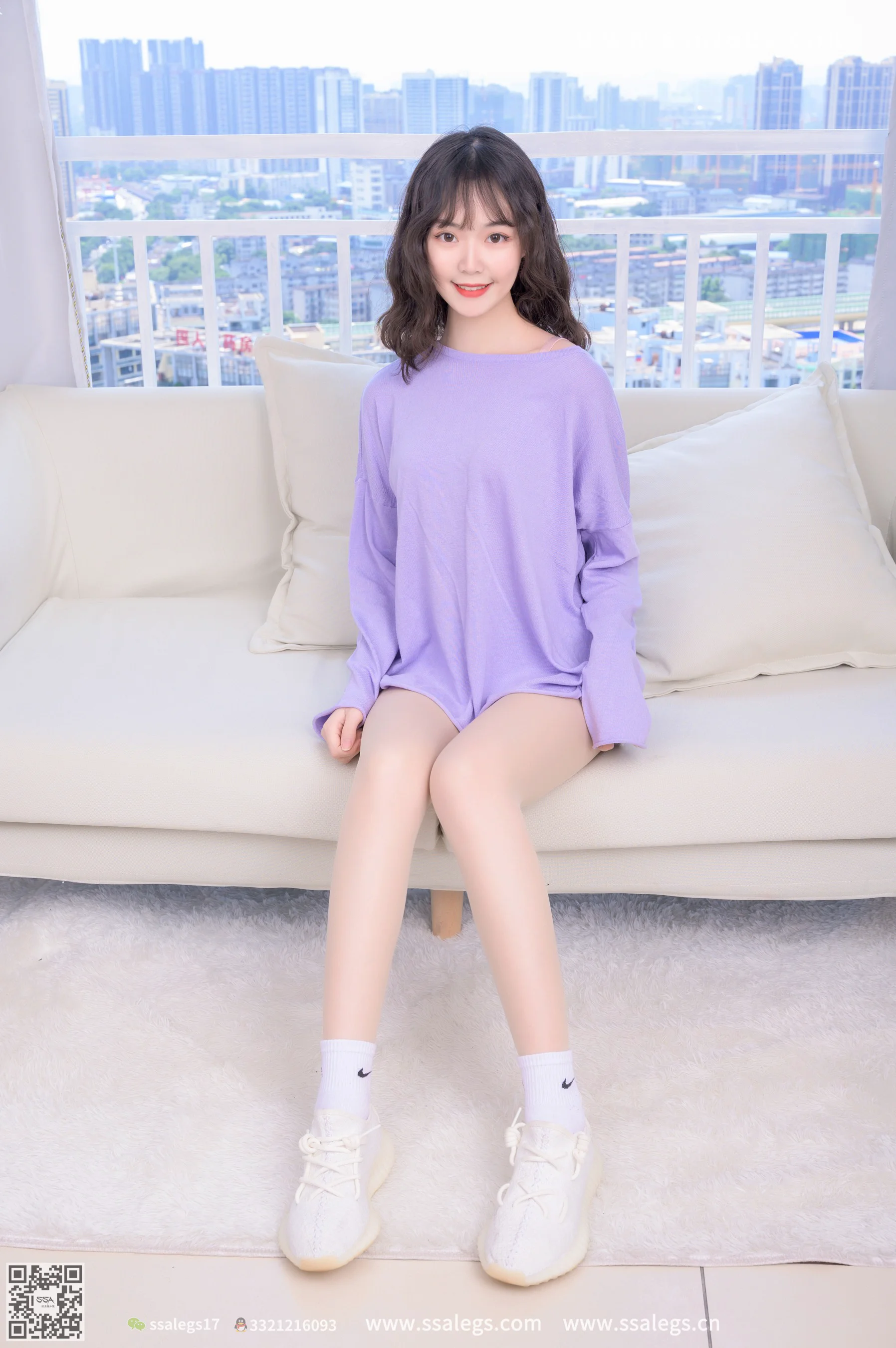 [SSA丝社] No.368 阳阳 – 少女的大波浪(上) - 爱照片