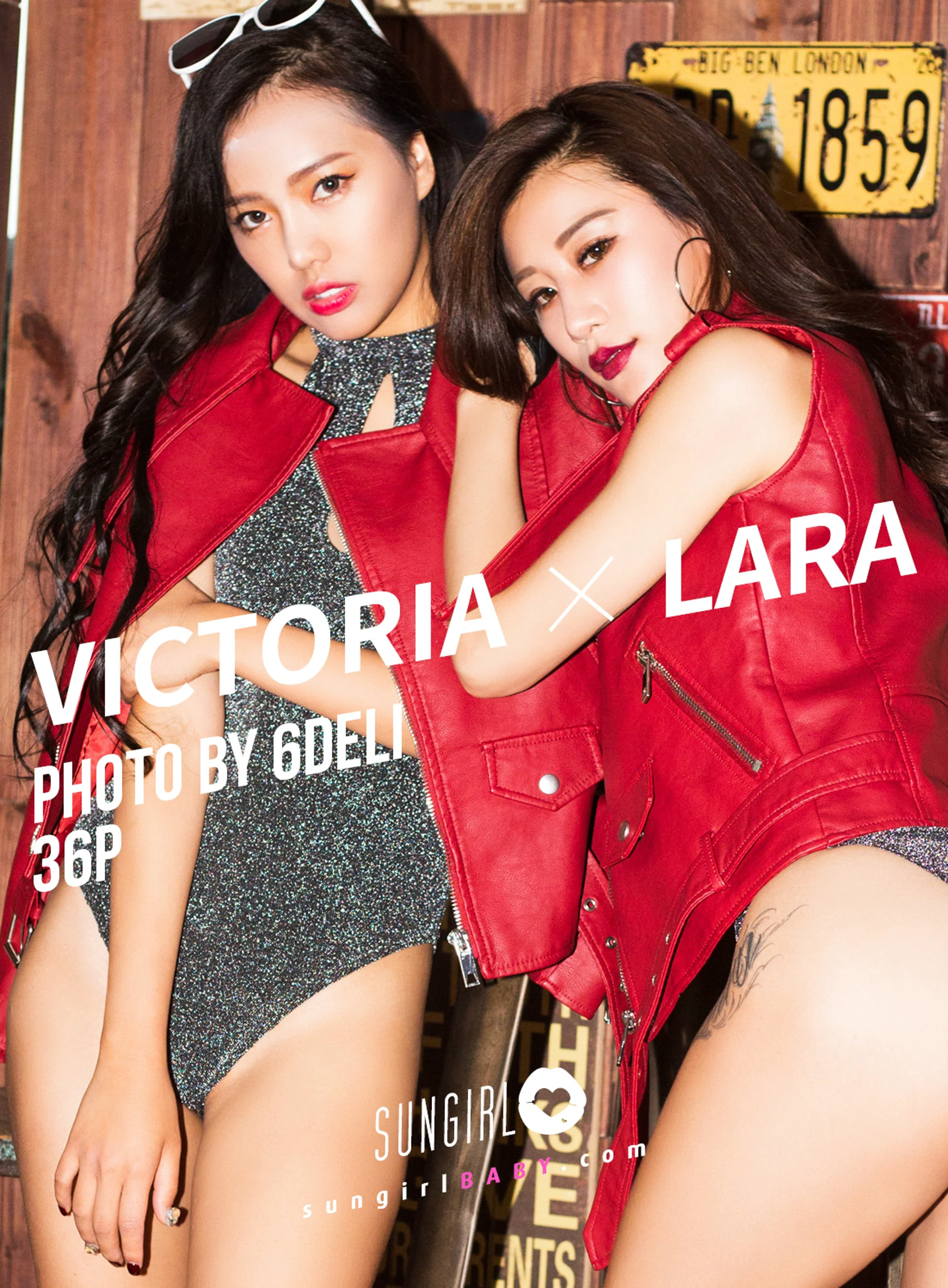 [SUNGIRL阳光宝贝] NO.084 Victoria薇多×Lara性感女神 林薇多 & Lara Fan - 爱照片