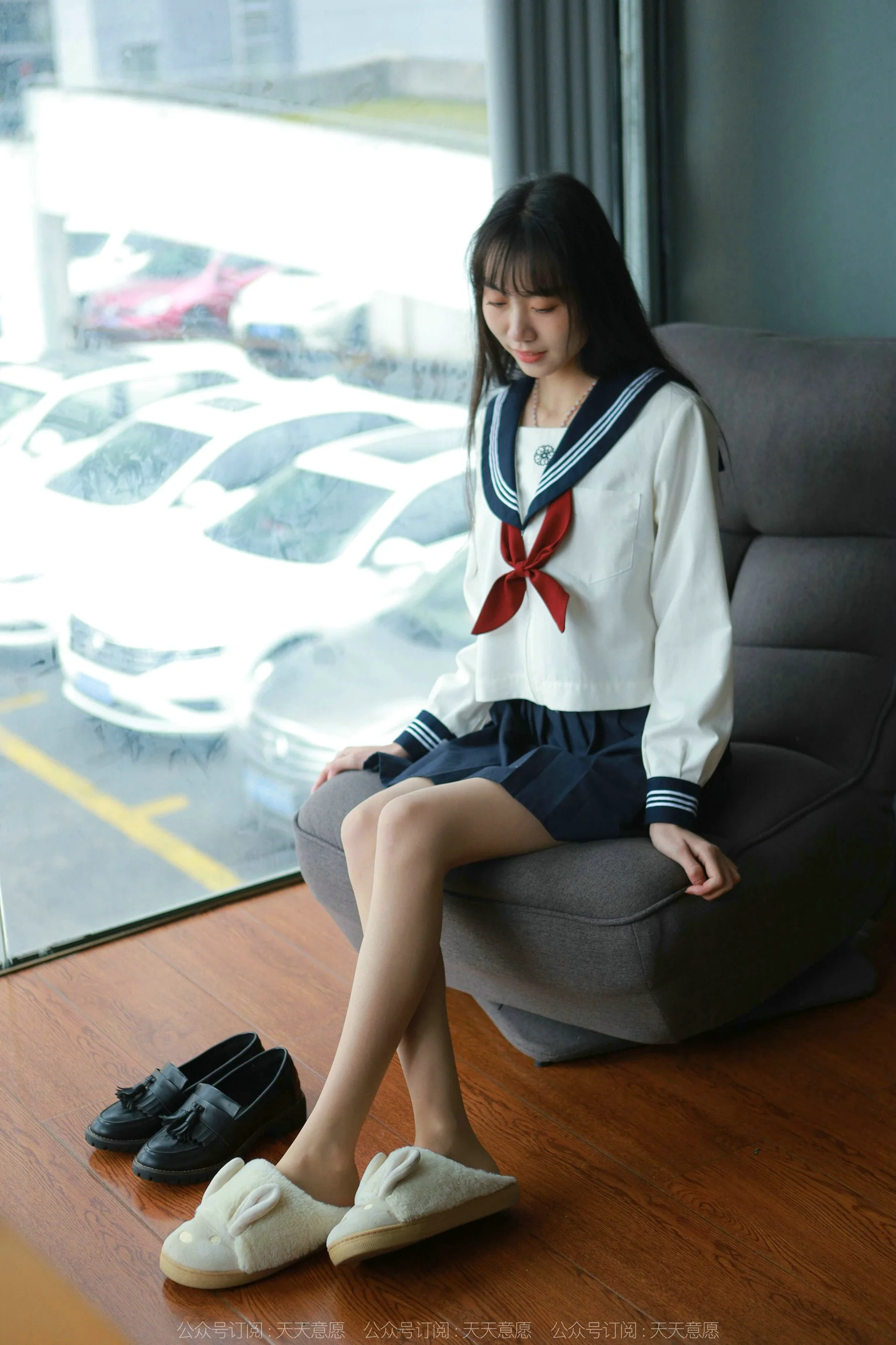[IESS异思趣向] 丝享家 1018：团团 《可爱JK装》 - 爱照片