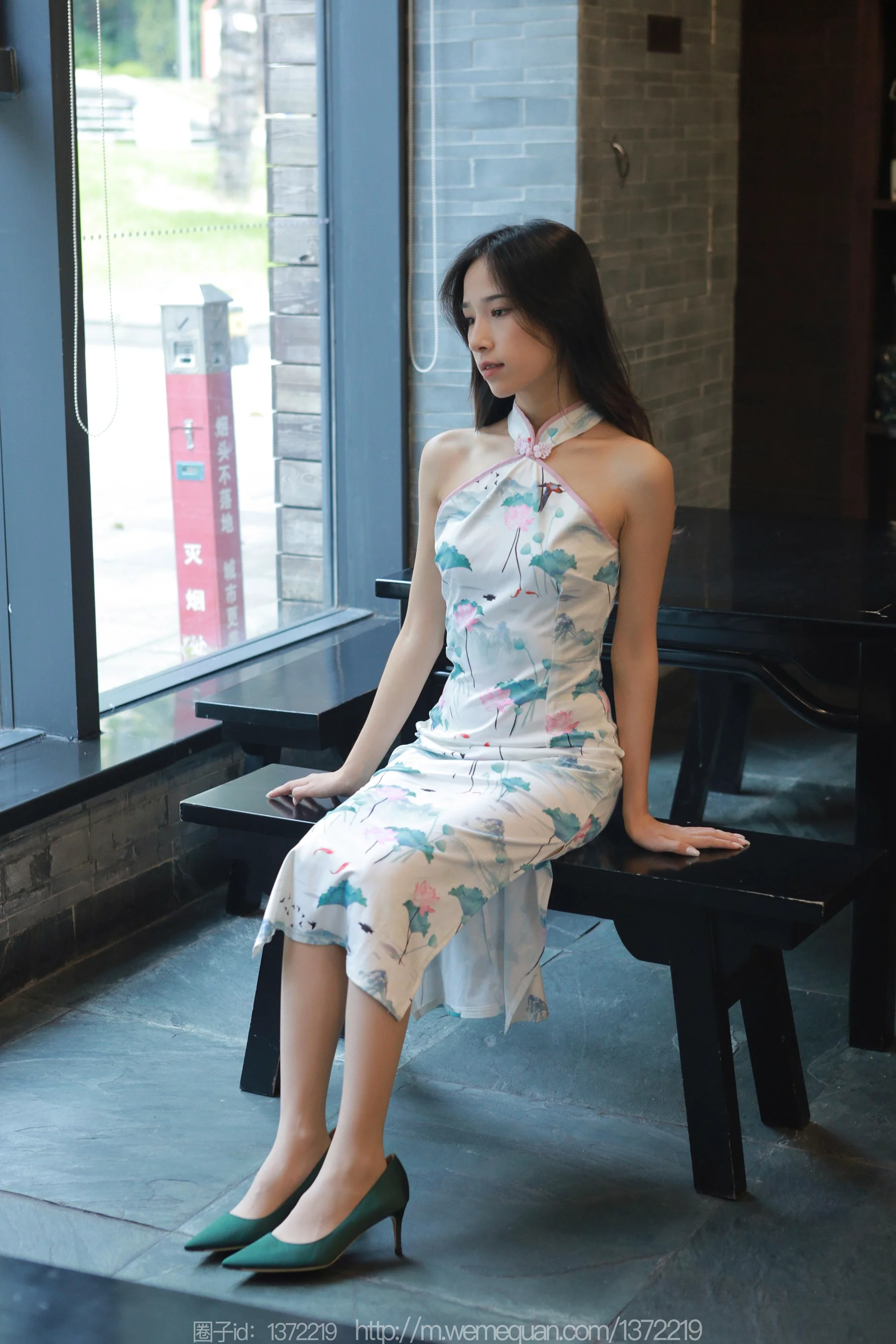 [IESS异思趣向] 丝享家 1484 美子《绿鞋佳人》 - 爱照片