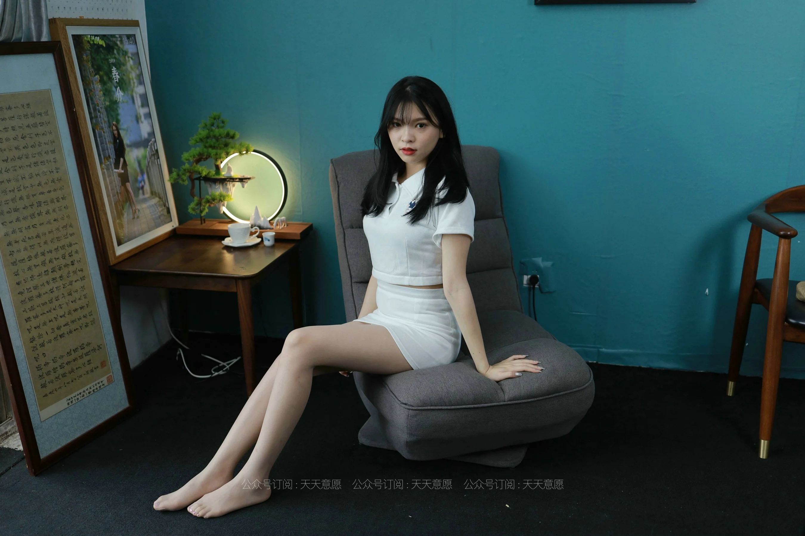 [IESS异思趣向] 丝享家 874：小七 《奶茶少女》 - 爱照片
