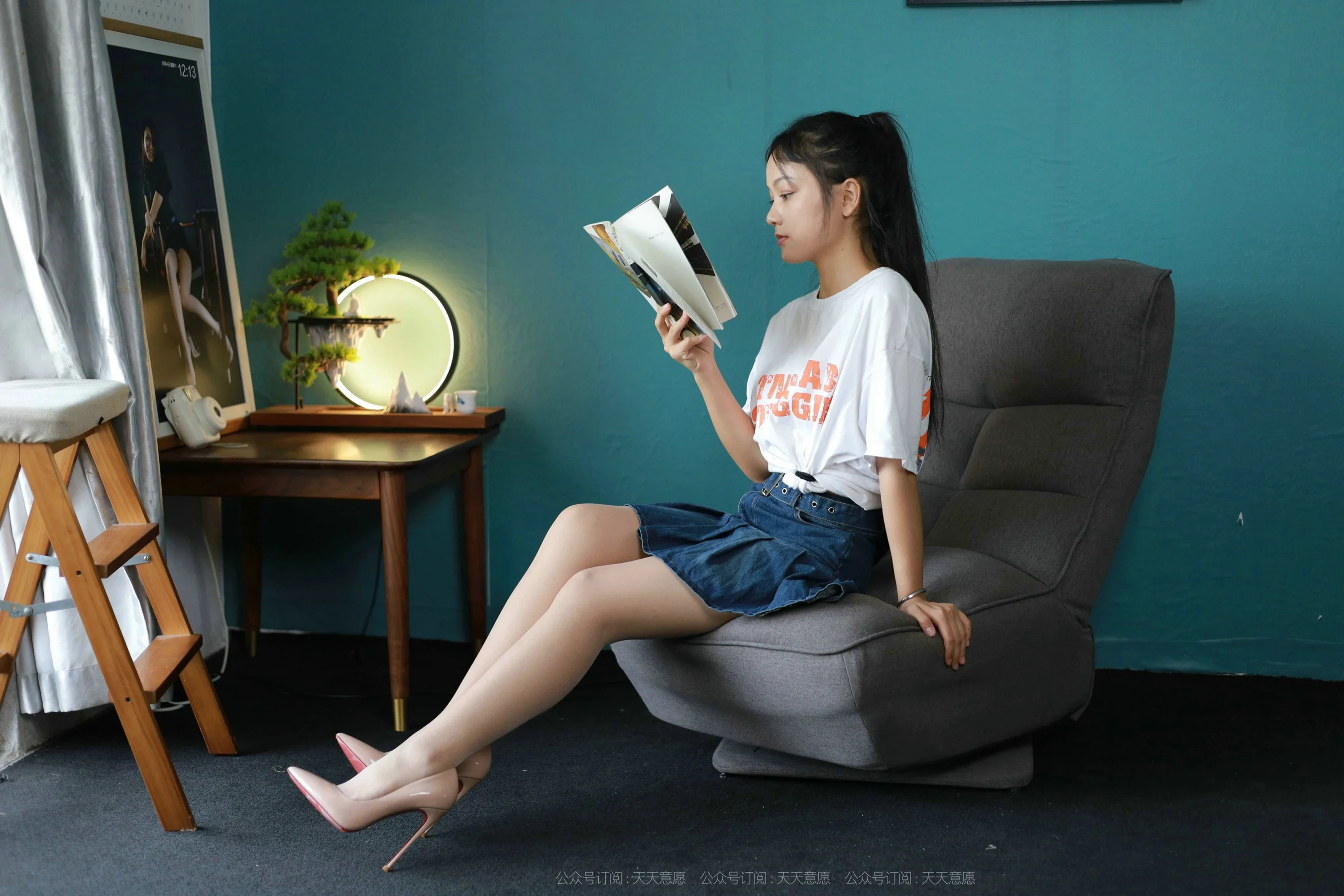 [IESS异思趣向] 丝享家 900：小琪 《开学啦！》 - 爱照片