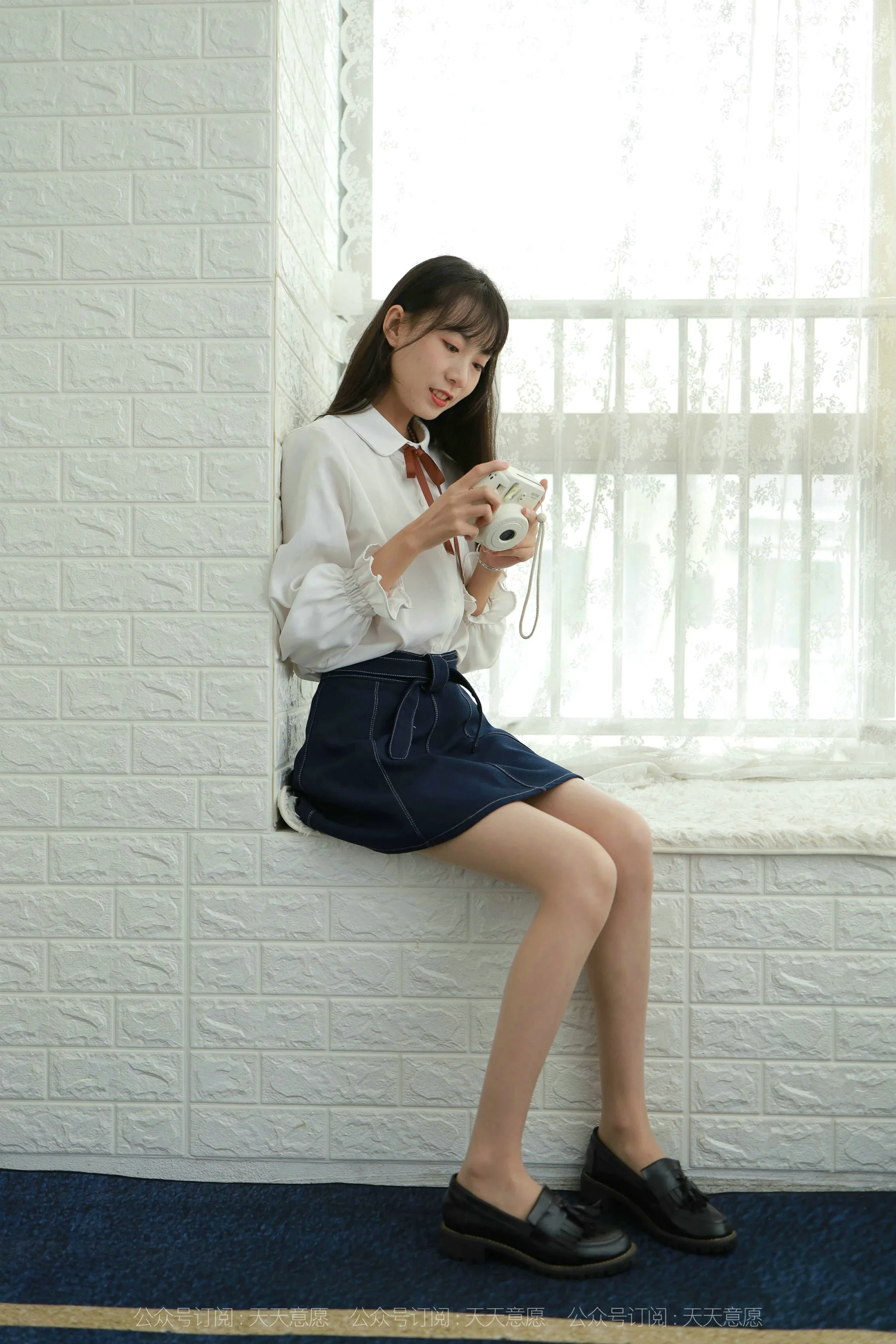 [IESS异思趣向] 丝享家 941：团团 《长腿学苑风》 - 爱照片
