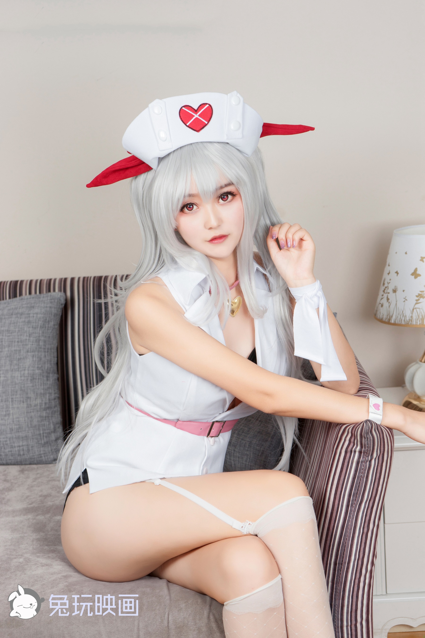 [兔玩印画] VOL.018 恶魔护士 - 爱照片