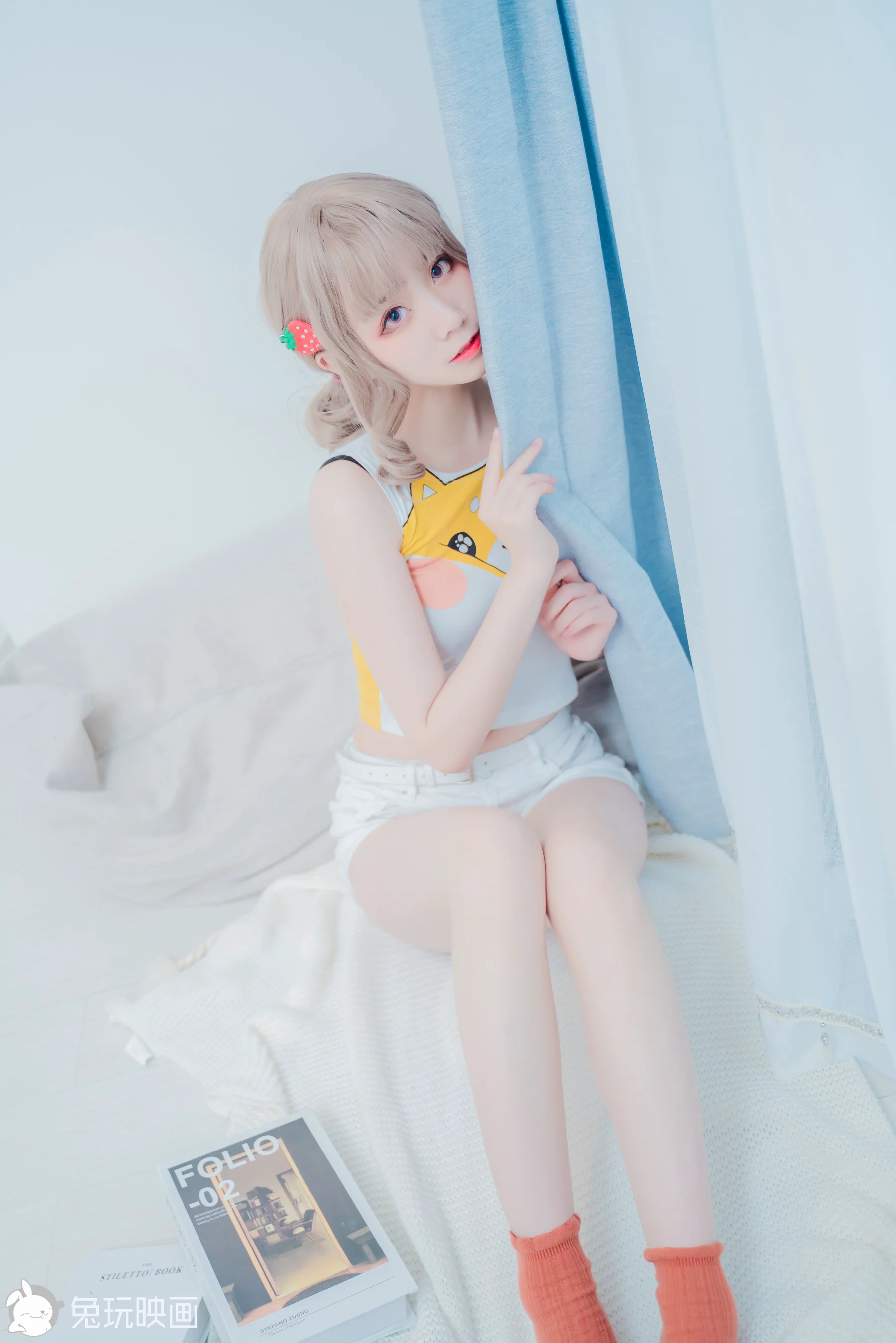 [兔玩印画] VOL.075 清纯少女 - 爱照片
