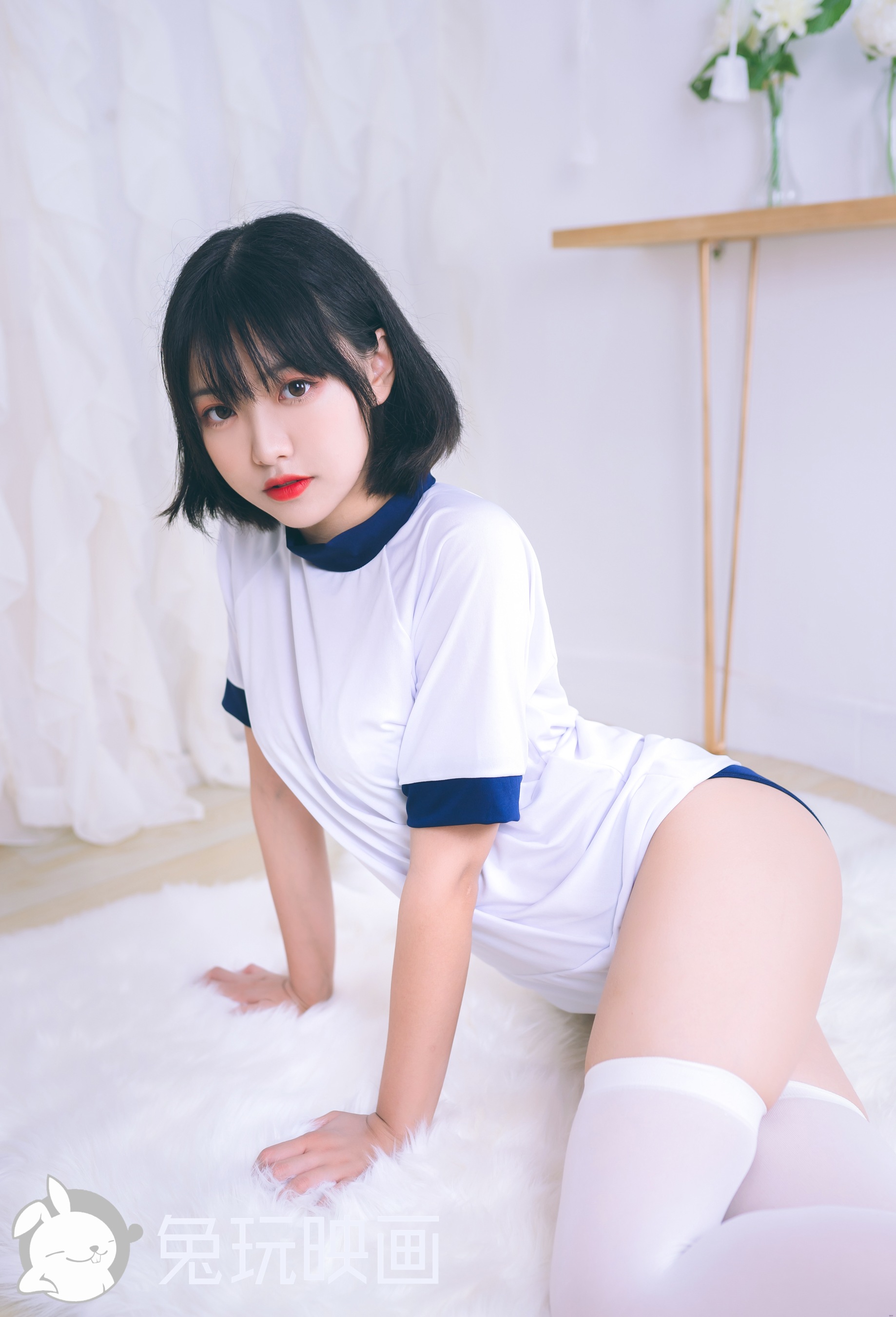 [兔玩印画] VOL.086 元气少女 - 爱照片