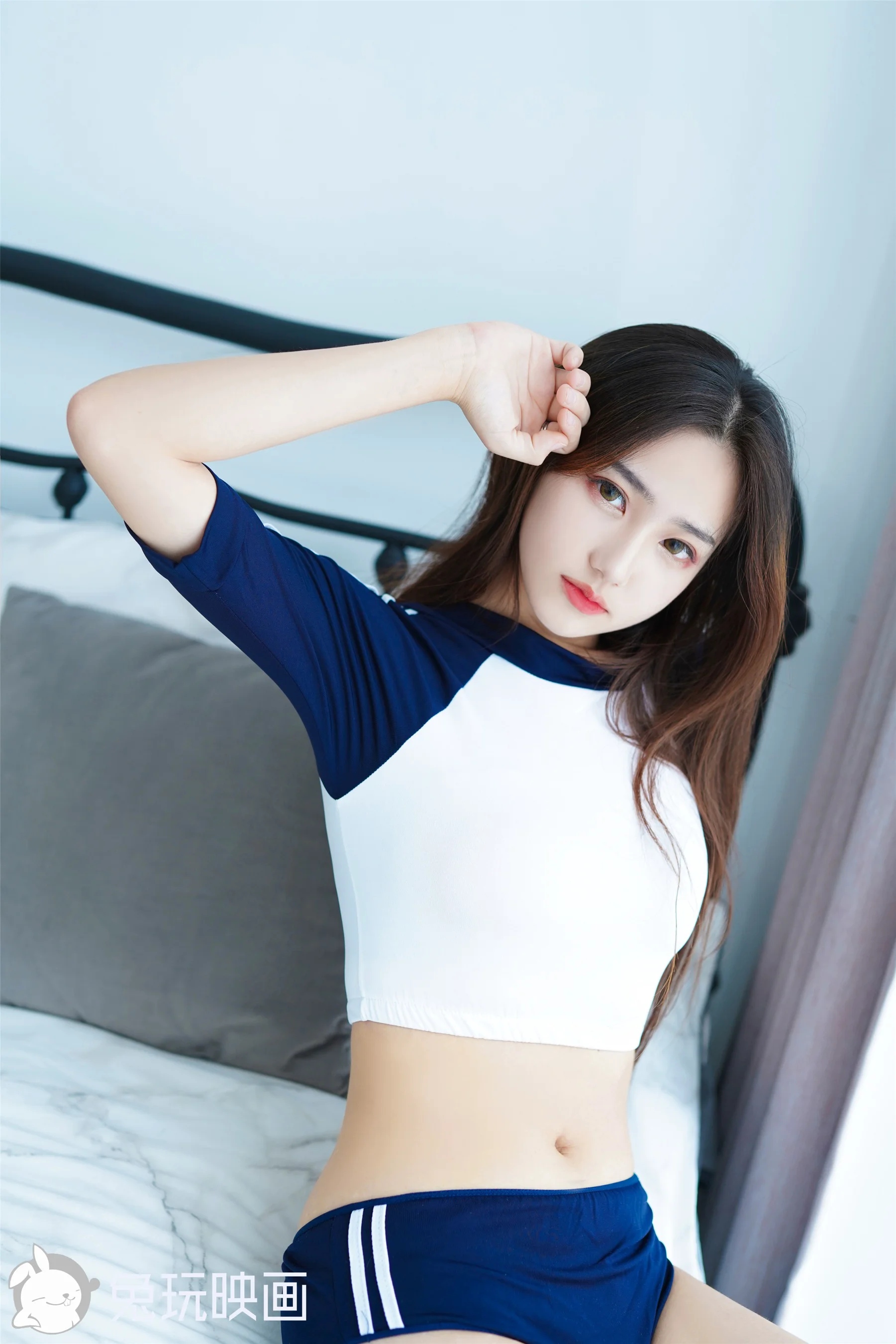 [兔玩印画] VOL.121 大姐姐的体操服 - 爱照片