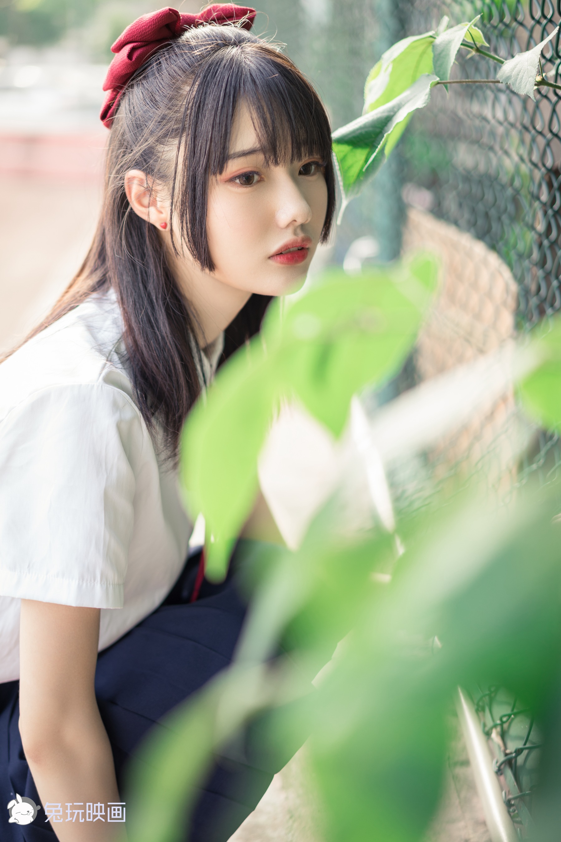 [兔玩映画] 夏日泳装 Vol.016 操场邂逅 - 爱照片