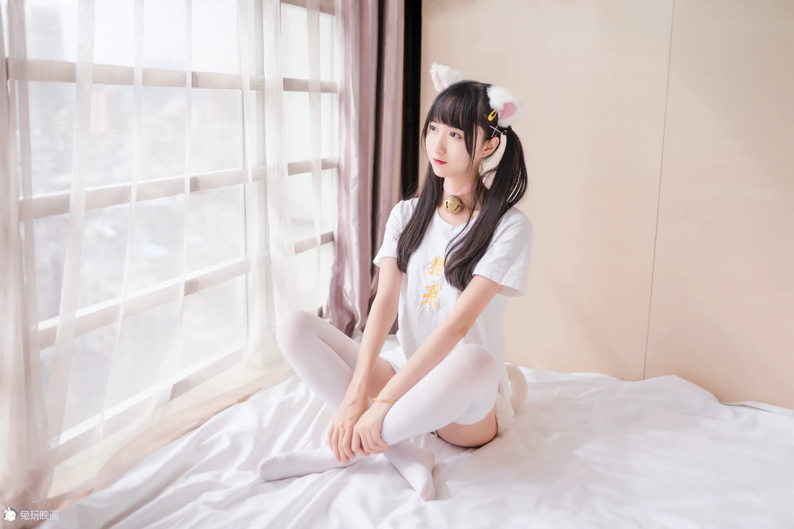 [兔玩印画] No.034 猫系女友 - 爱照片