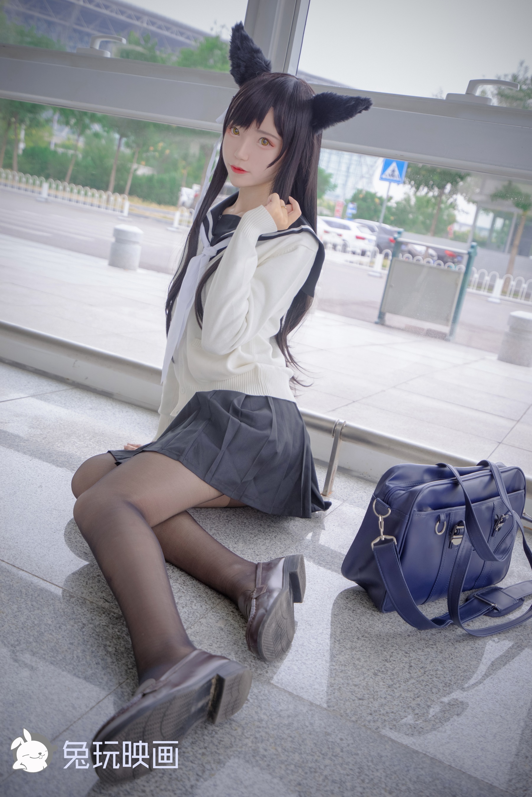 [兔玩印画] B81.002 大长腿姐姐的cos - 爱照片