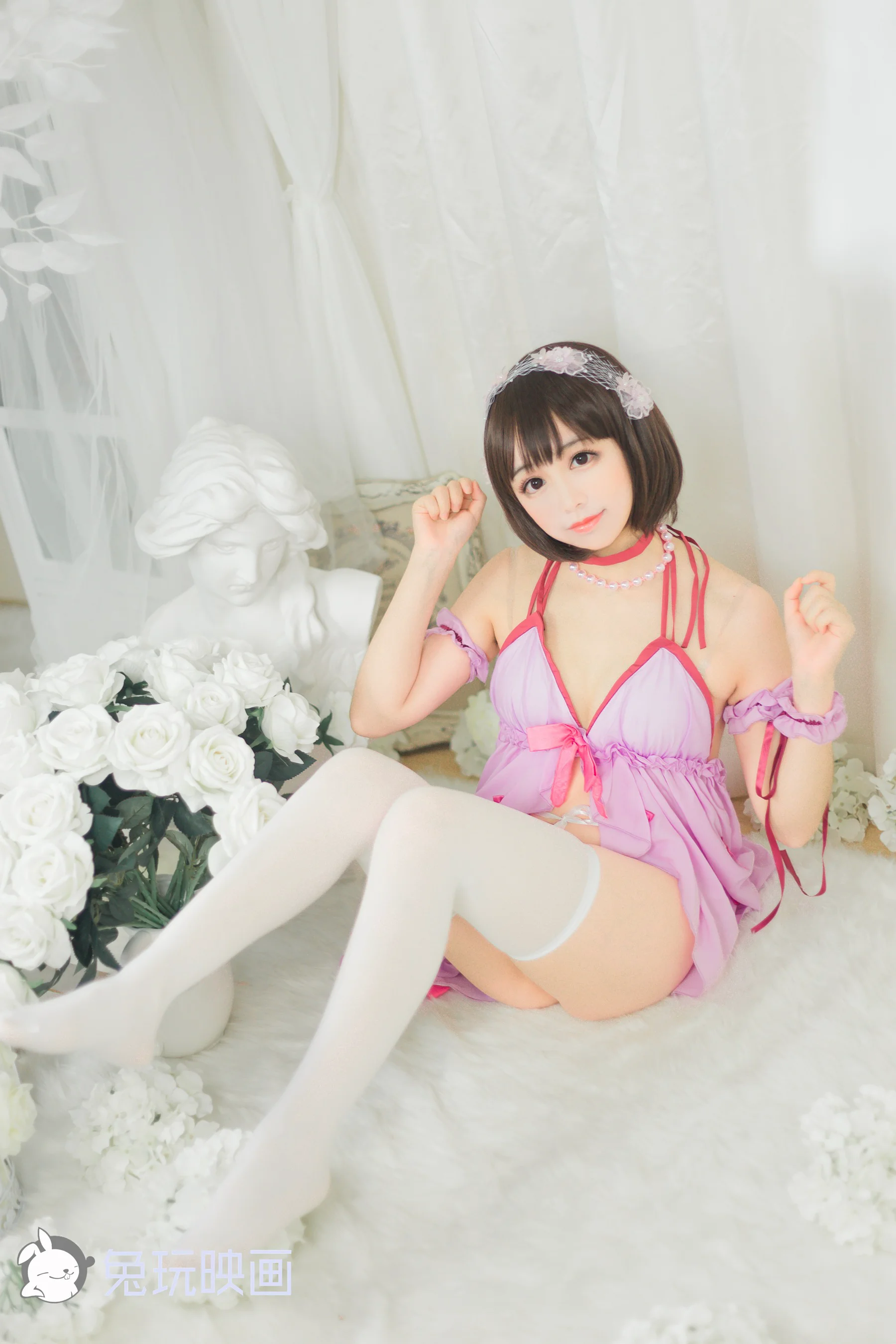 [兔玩印画] B84.006 人妻和一抹多 - 爱照片