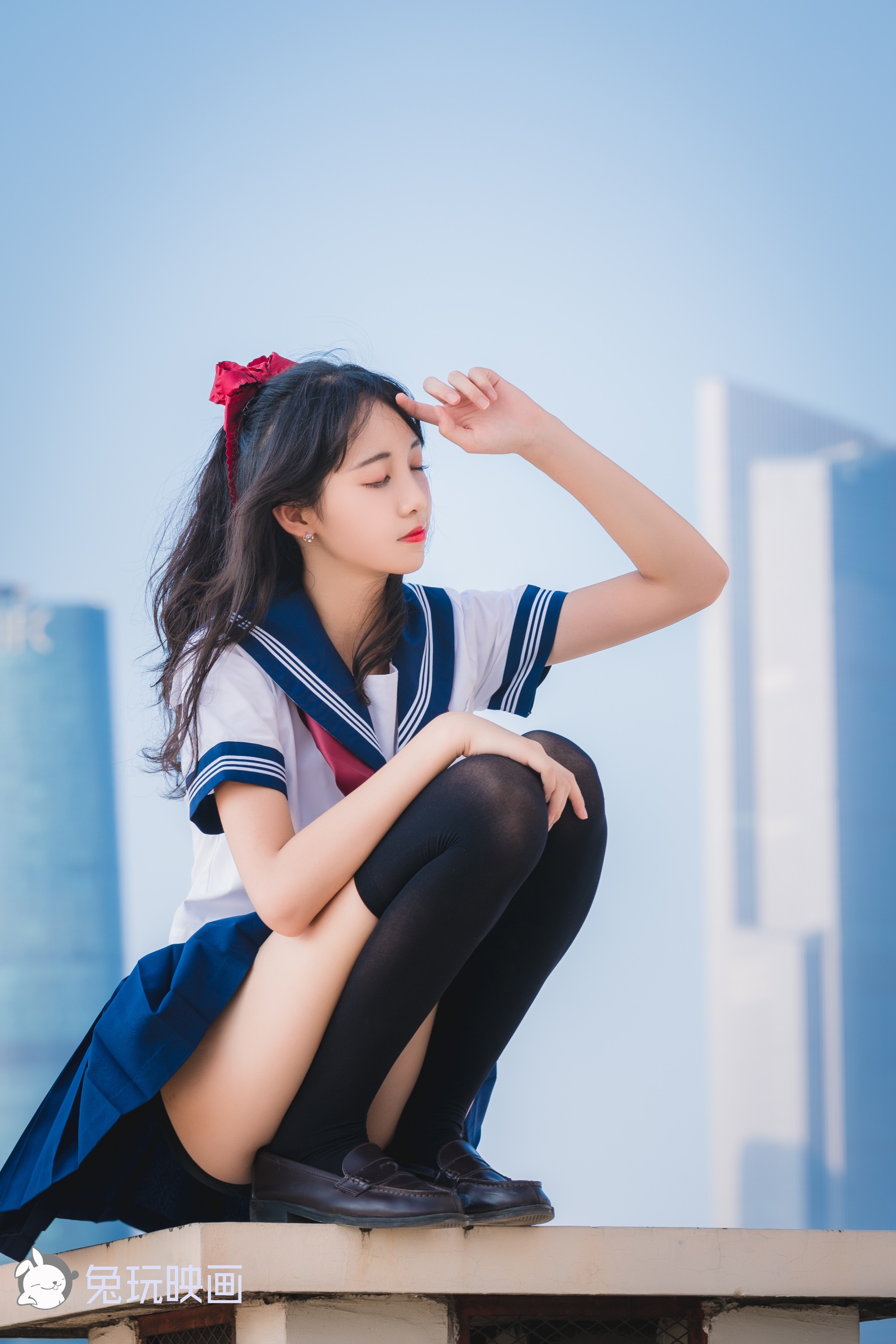 [兔玩印画] B85.002 超清新元气少女！ - 爱照片