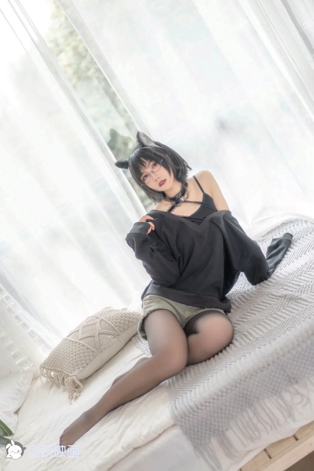[兔玩印画] B98.006 日常猫娘 - 爱照片