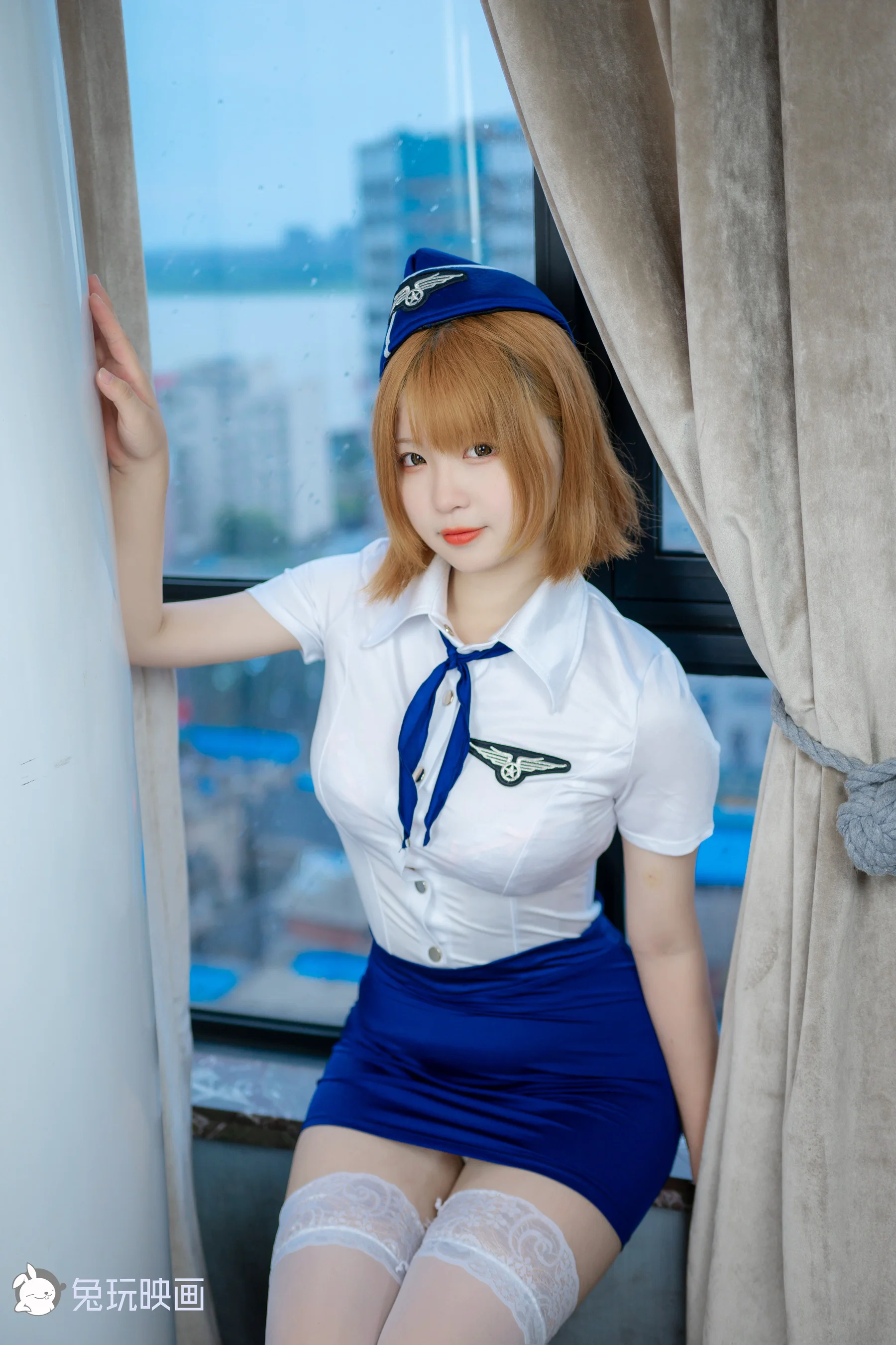 [兔玩映画] C13.008 醉酒空姐 - 爱照片