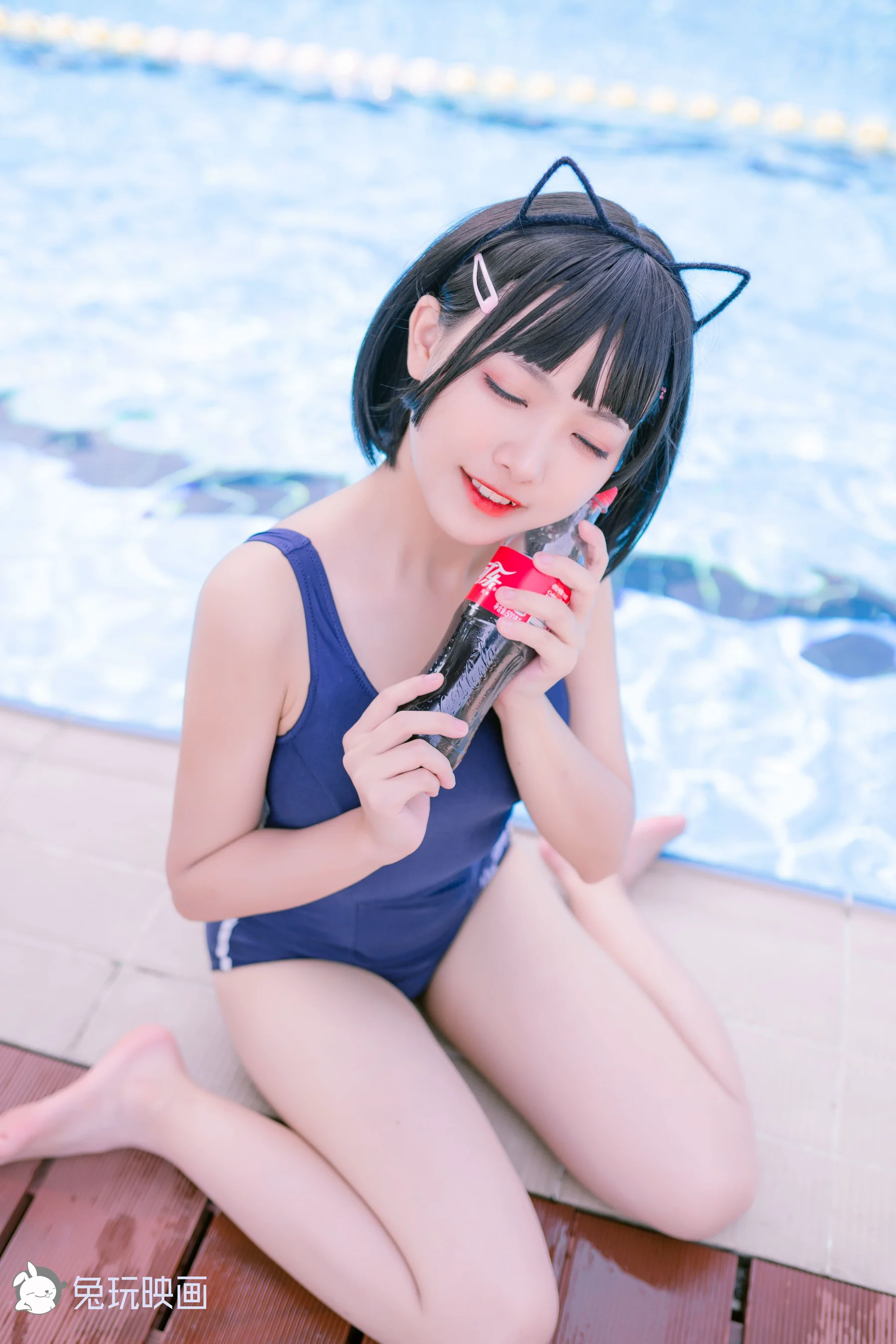 [兔玩映画] 夏日泳装 Vol.032 夏天呀 - 爱照片